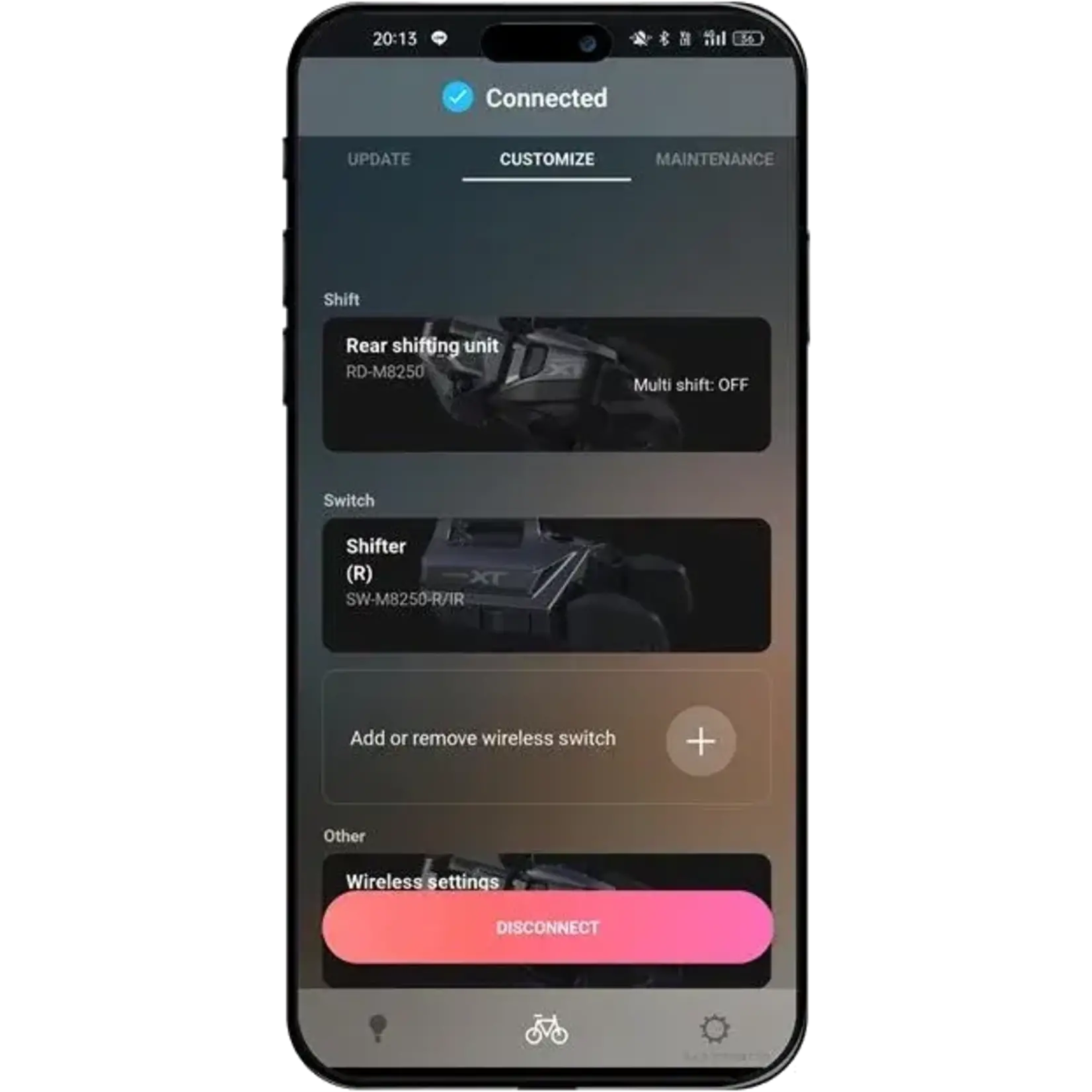 Shimano Shimano XT M8250 Di2 upgrade Kit, SW-M8250 I-Spec EV, BT-DN320, EC-DN100, SM-CN910, SGS mech