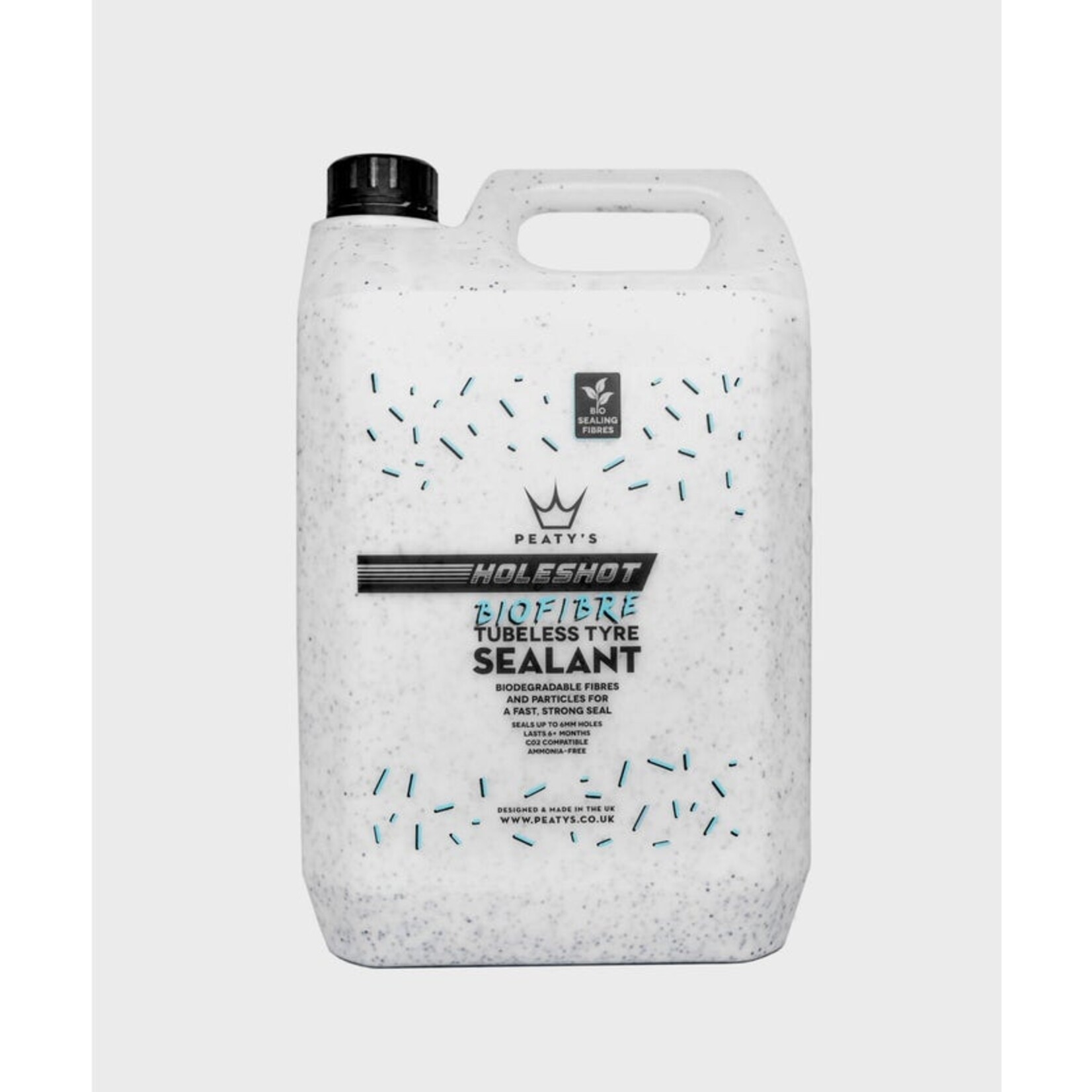 Peatys Peaty's Holeshot BioFibre Tubeless Tyre Sealant 5L