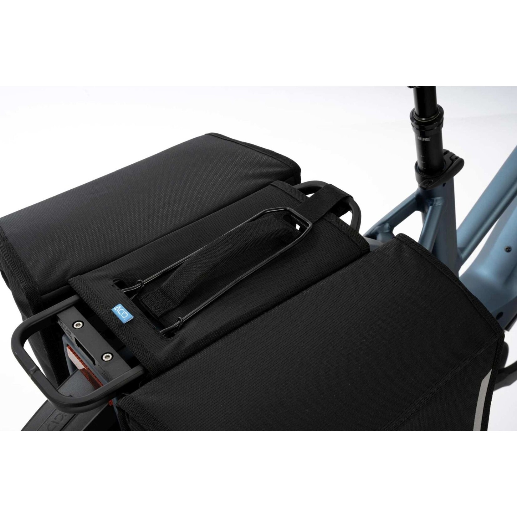 CUBE ACID PANNIER BAG CITY 15 CLASSIC DOUBLE BLACK