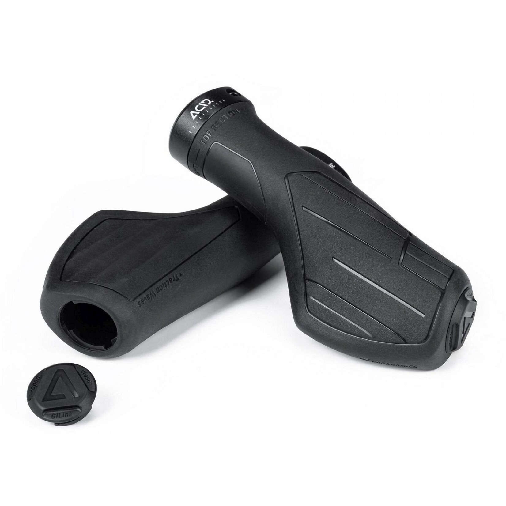 ACID GRIPS TRAVEL CMPT BLACK