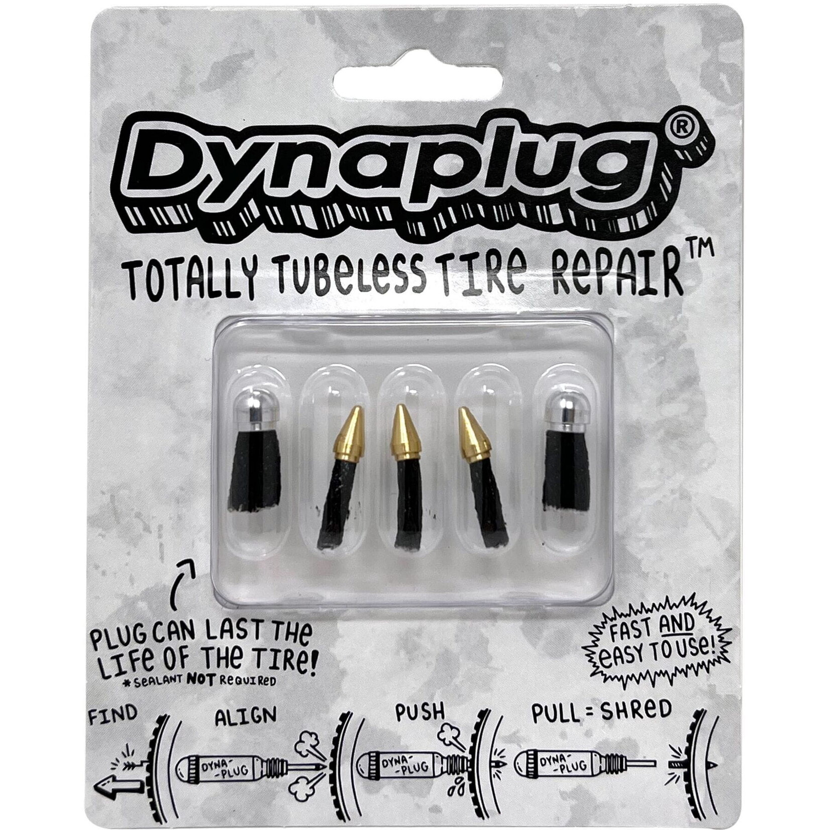 dynaplug Dynaplug Plug Pack, 3 x Soft Nose and 2 x Mega plugs