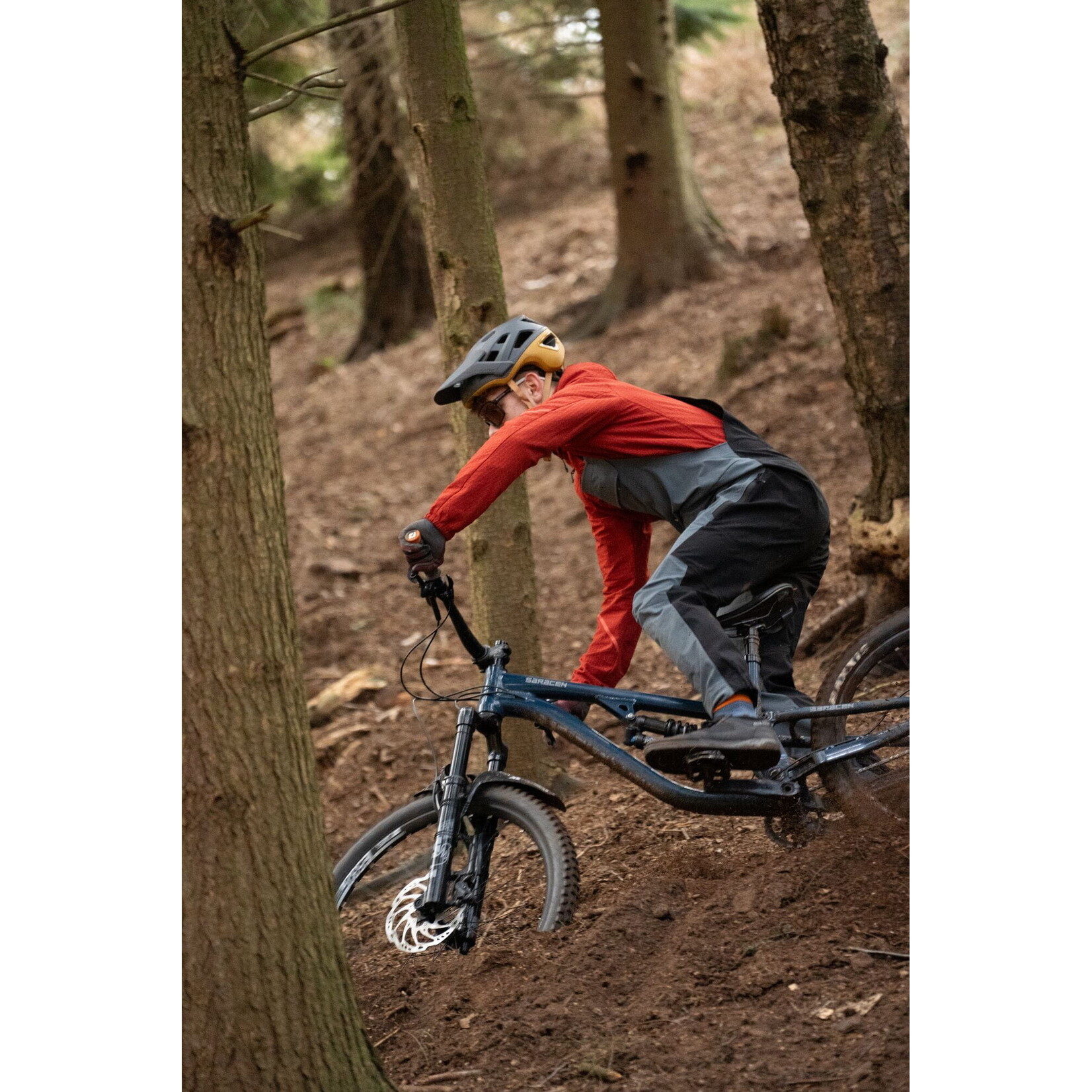 madison madison DTE 4 Season DWR Bib Trousers, black / black - small