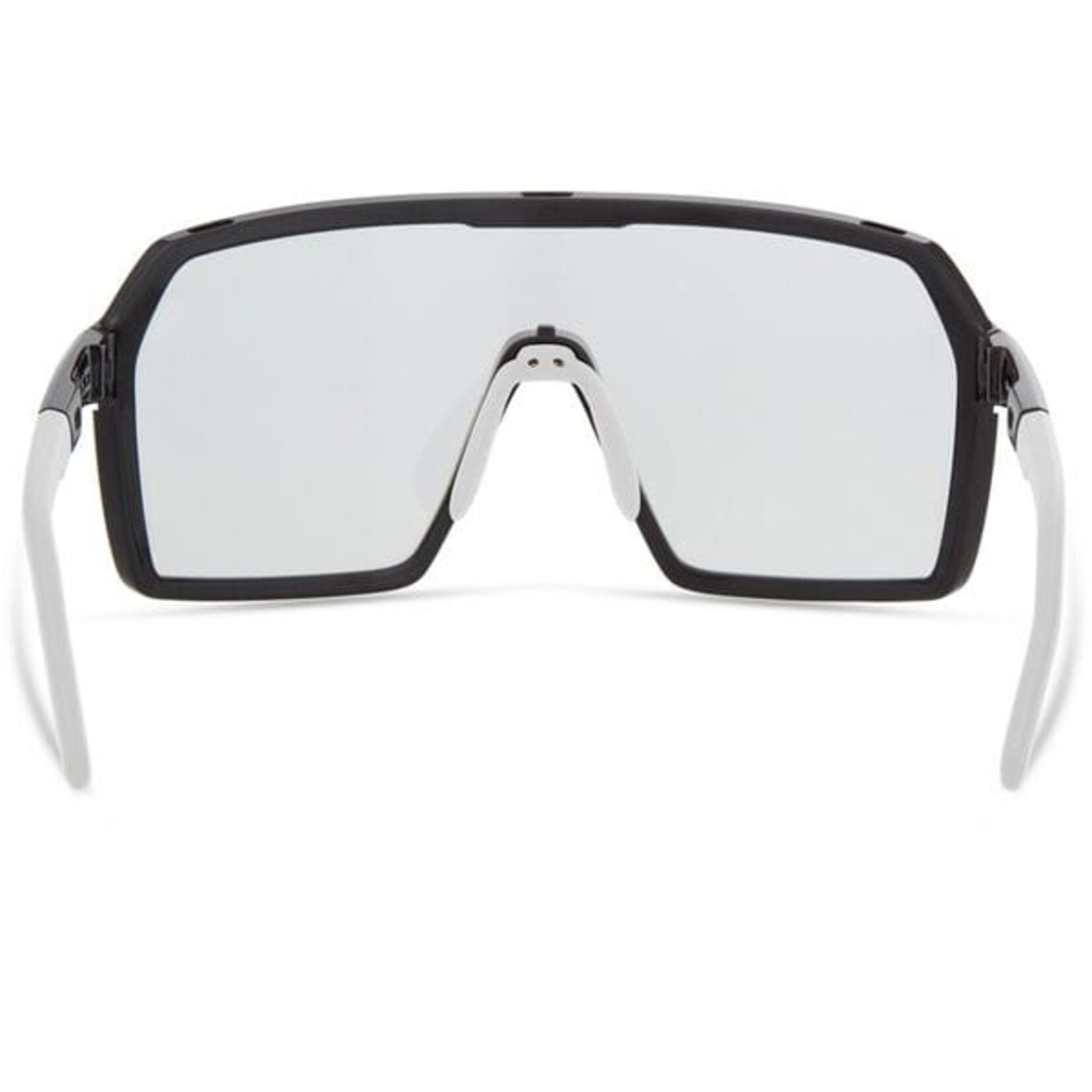 madison Crypto Gloss Black Sunglasses - Clear Lens