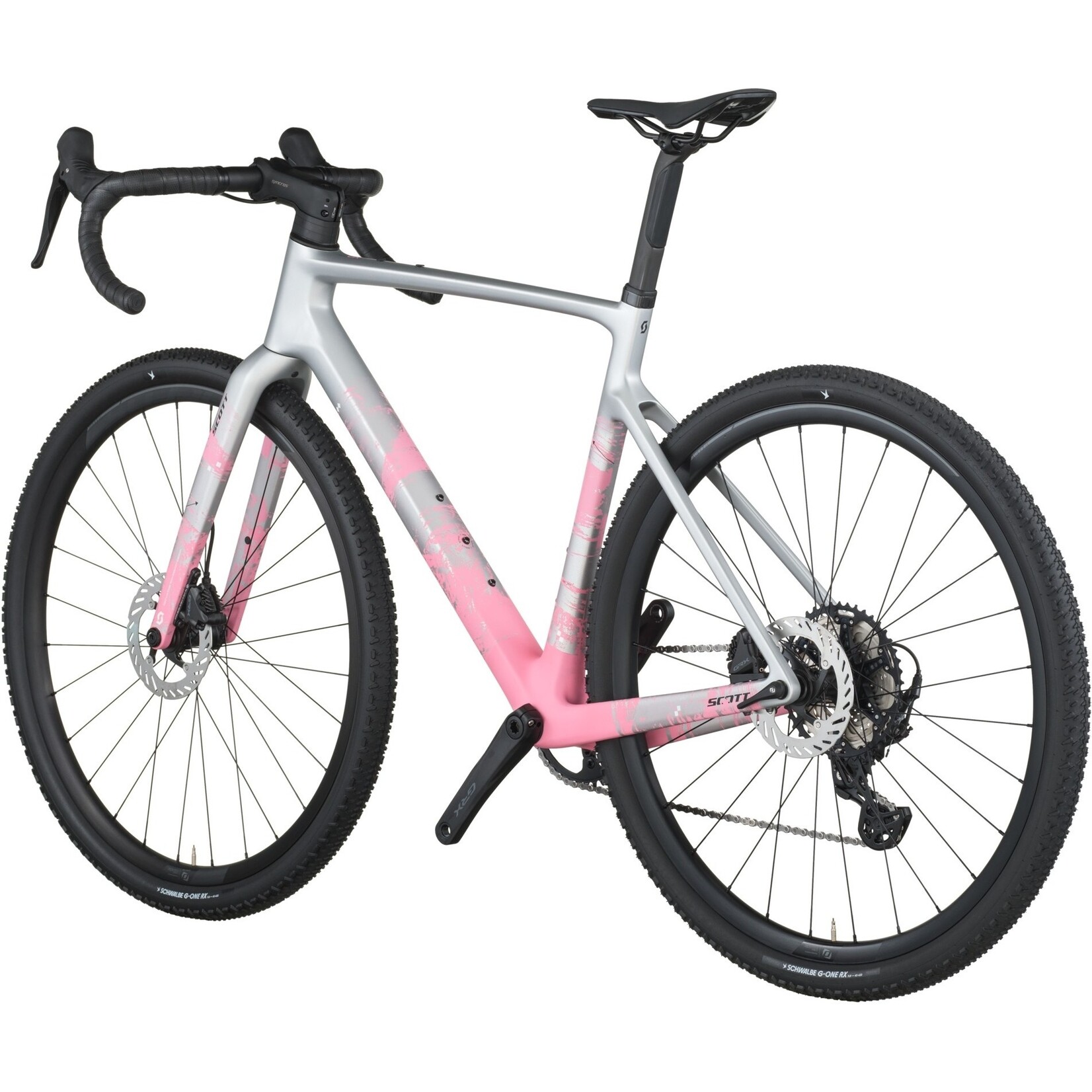 Scott Scott Addict Gravel 30 Carbon Grey/Pink Large
