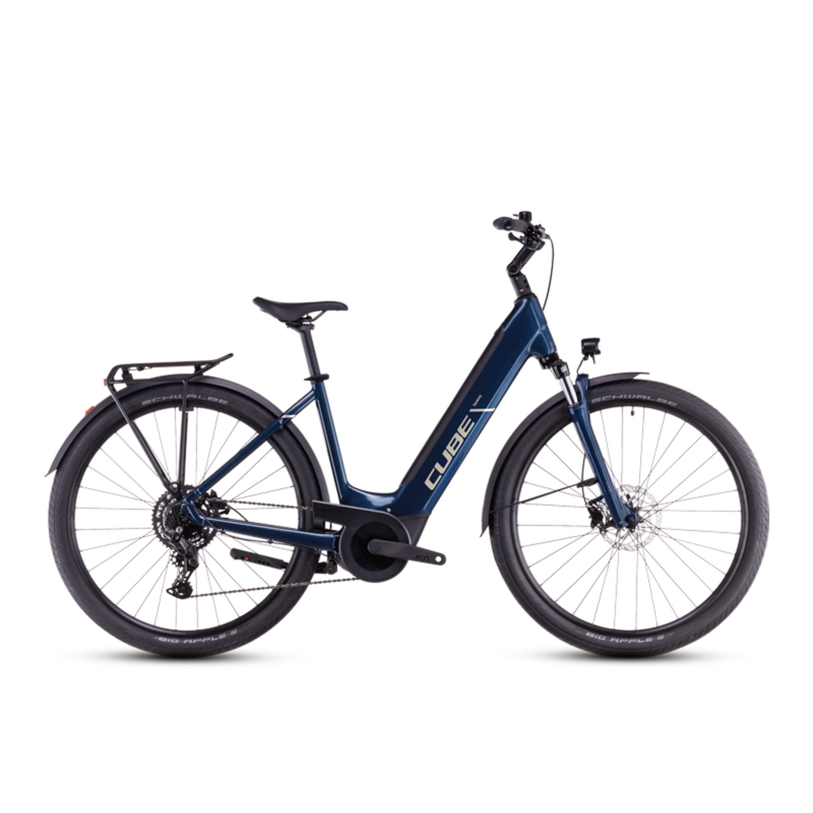 CUBE CUBE TOURING HYBRID ONE 500 DEEPSEA/CHROME EE 50 CM