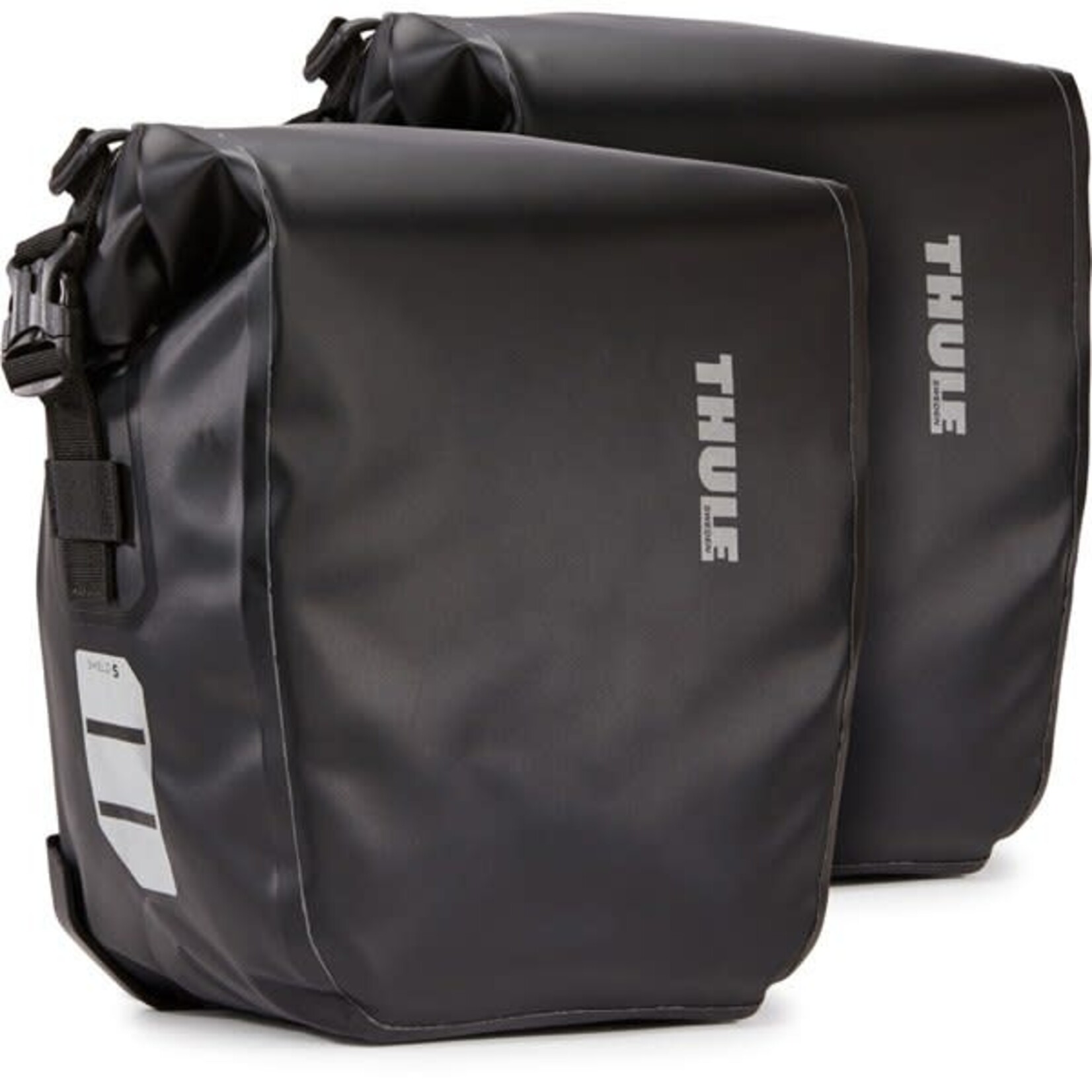 Thule Shield panniers, 13 litres each, pair - black