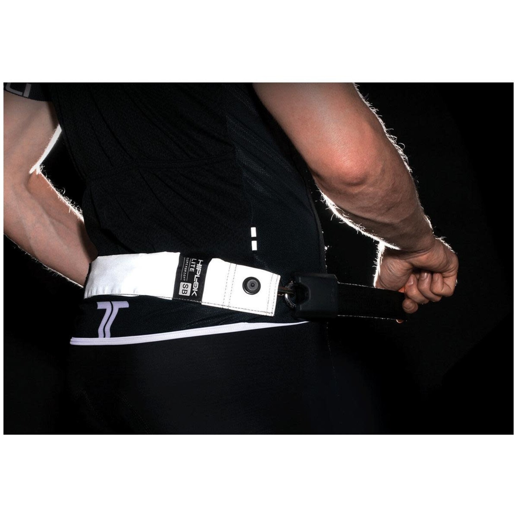 Hiplok Hiplok LITE Wearable Chain Lock 6mm x 75cm - waist 24-44 inches (Bronze Sold Secure) High Visibility