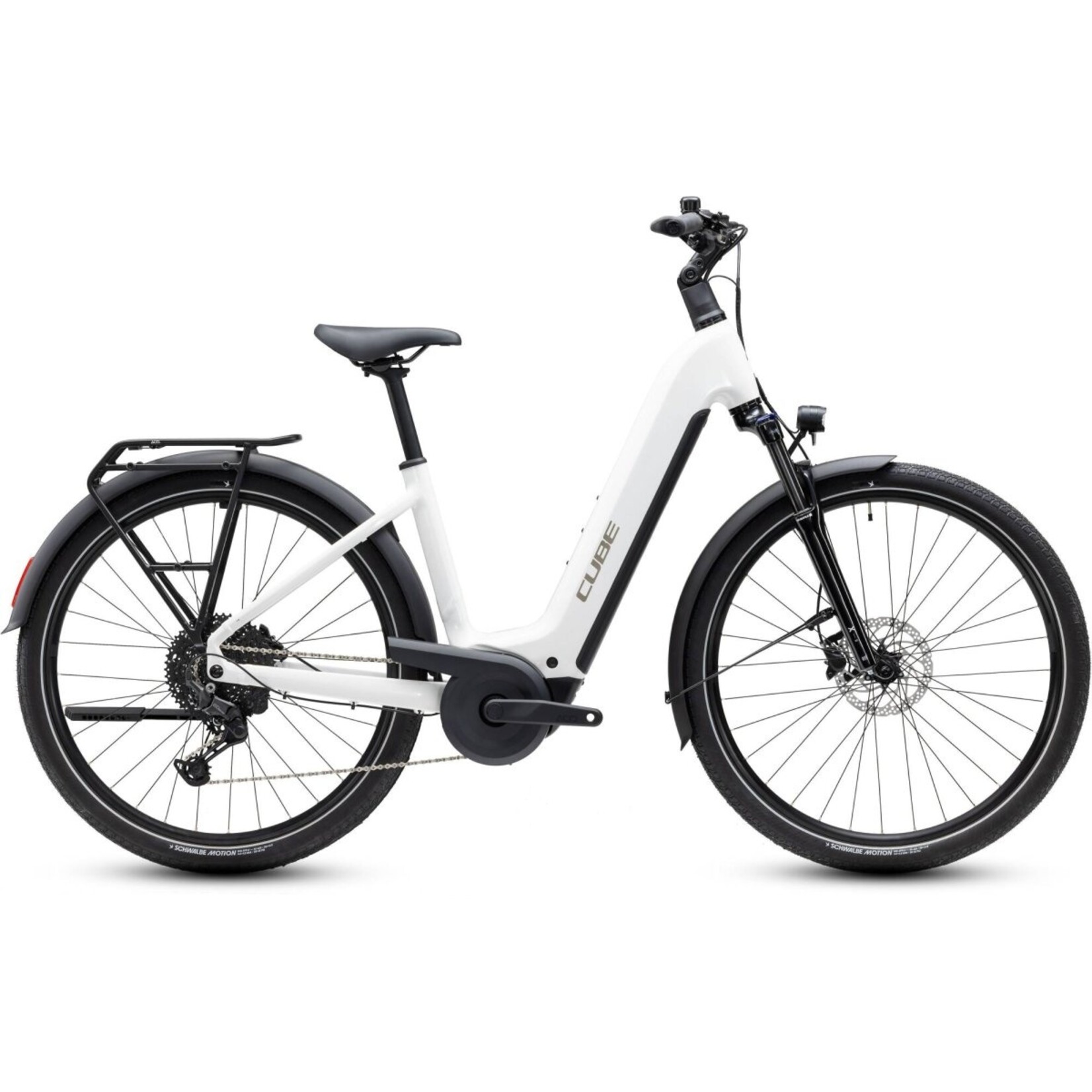 CUBE CUBE TOURING HYBRID ONE 600 METALLICWHITE 2027 EE 50 CM