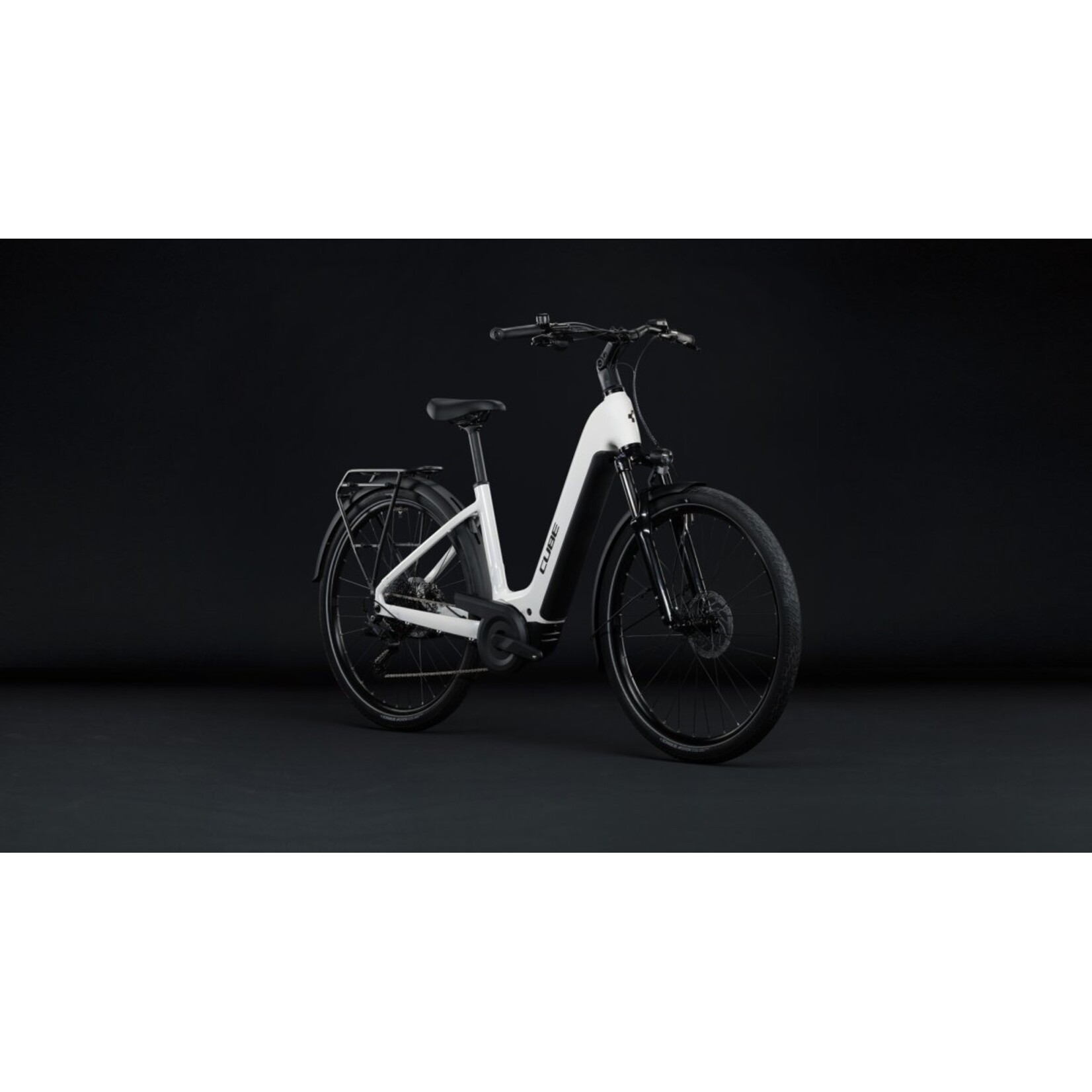 CUBE CUBE TOURING HYBRID ONE 600 METALLICWHITE 2027 EE 50 CM