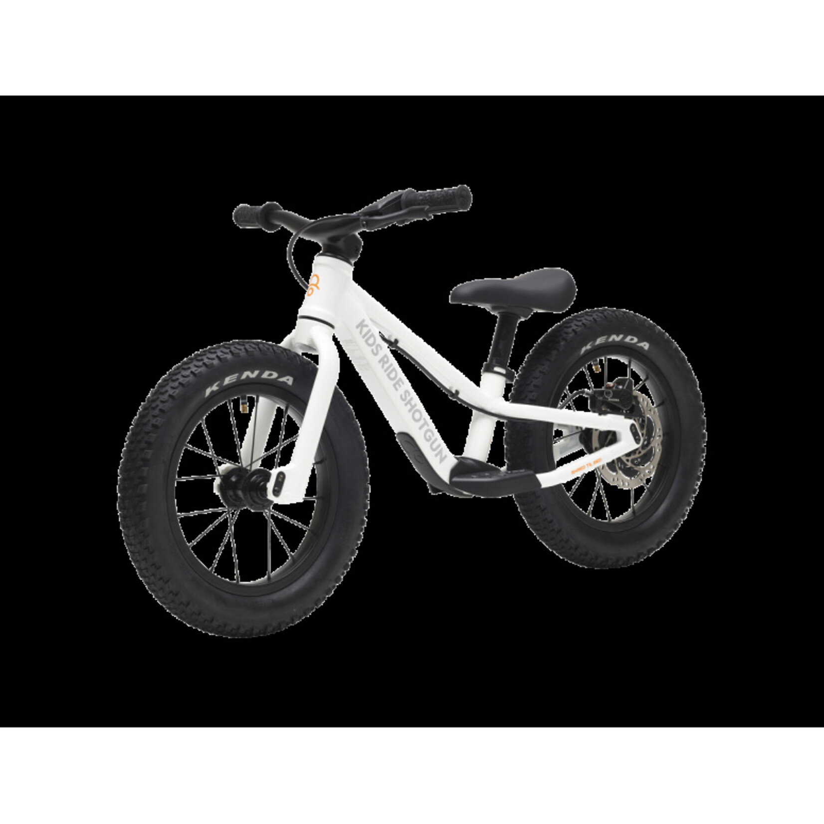 Shotgun Kids Ride Shotgun Dirt Hero 14" With Brake White / 14"