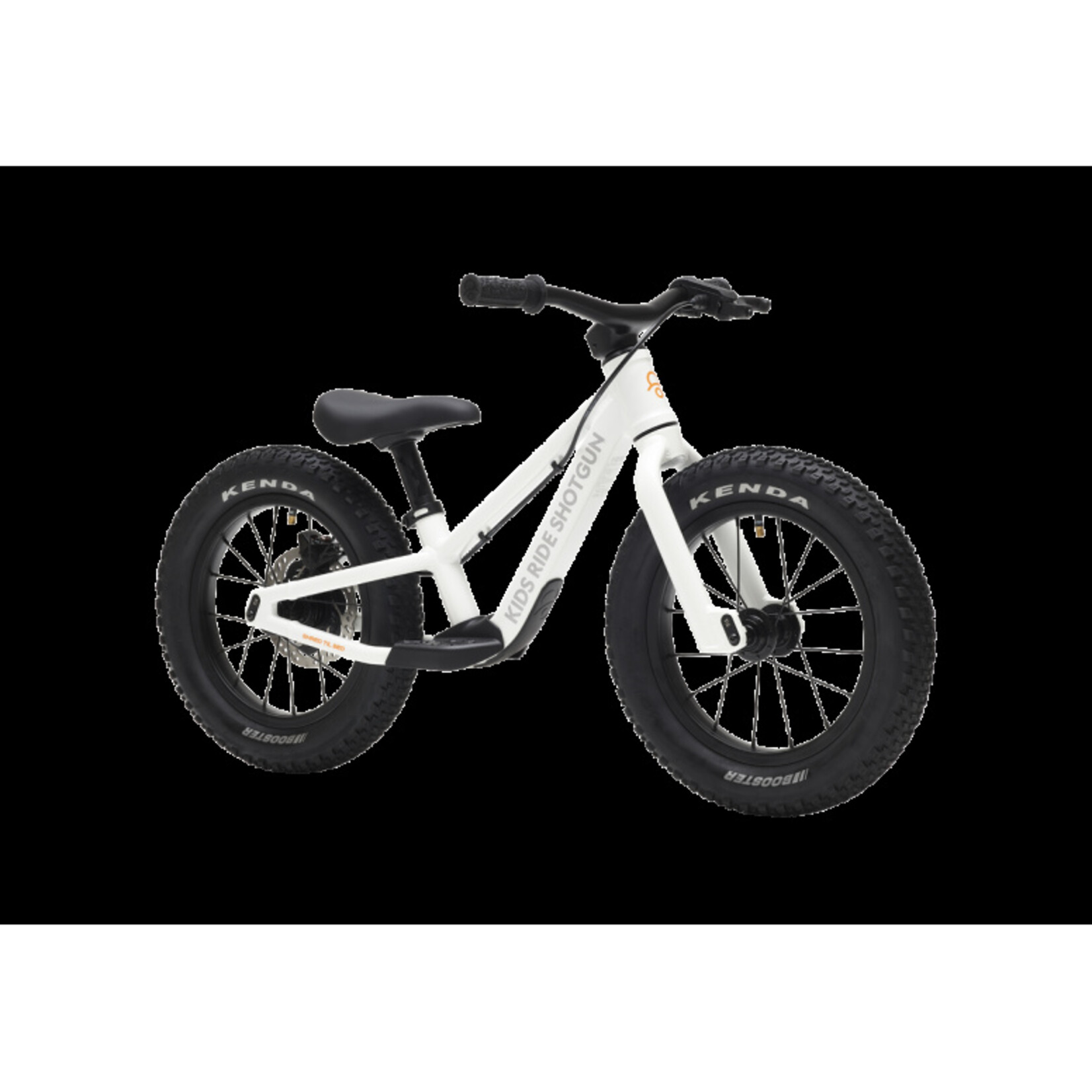 Shotgun Kids Ride Shotgun Dirt Hero 14" With Brake White / 14"