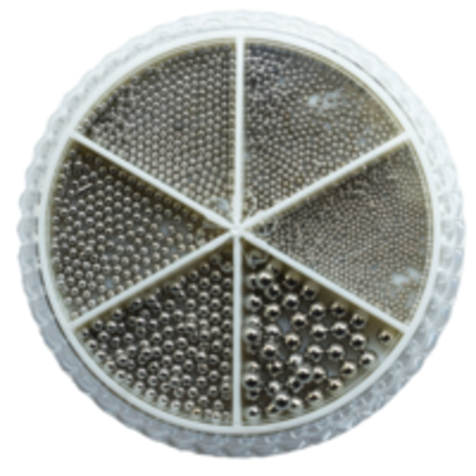 Urban nails Wheel caviar beads chrome
