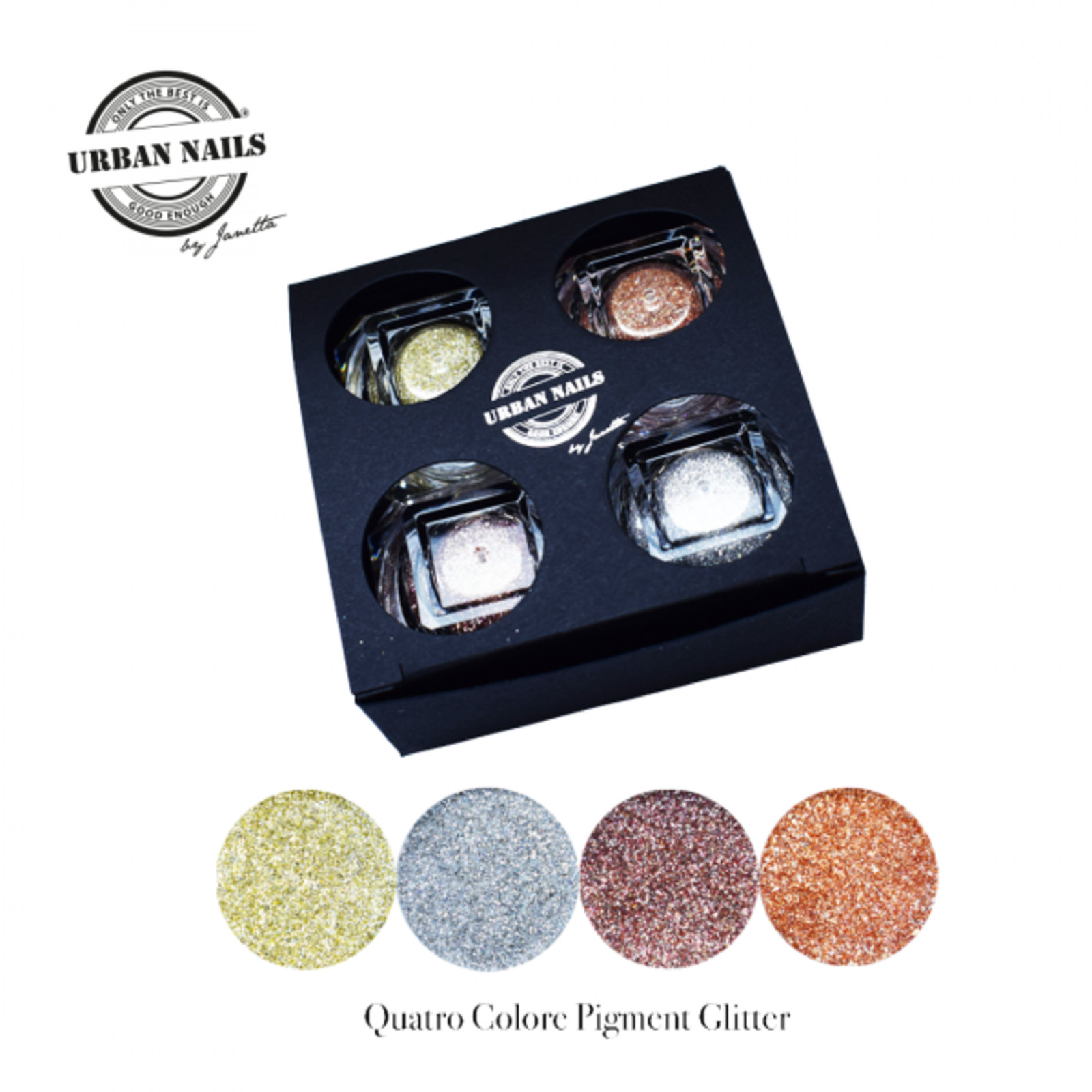 Urban nails Quarto colore pigment glitter