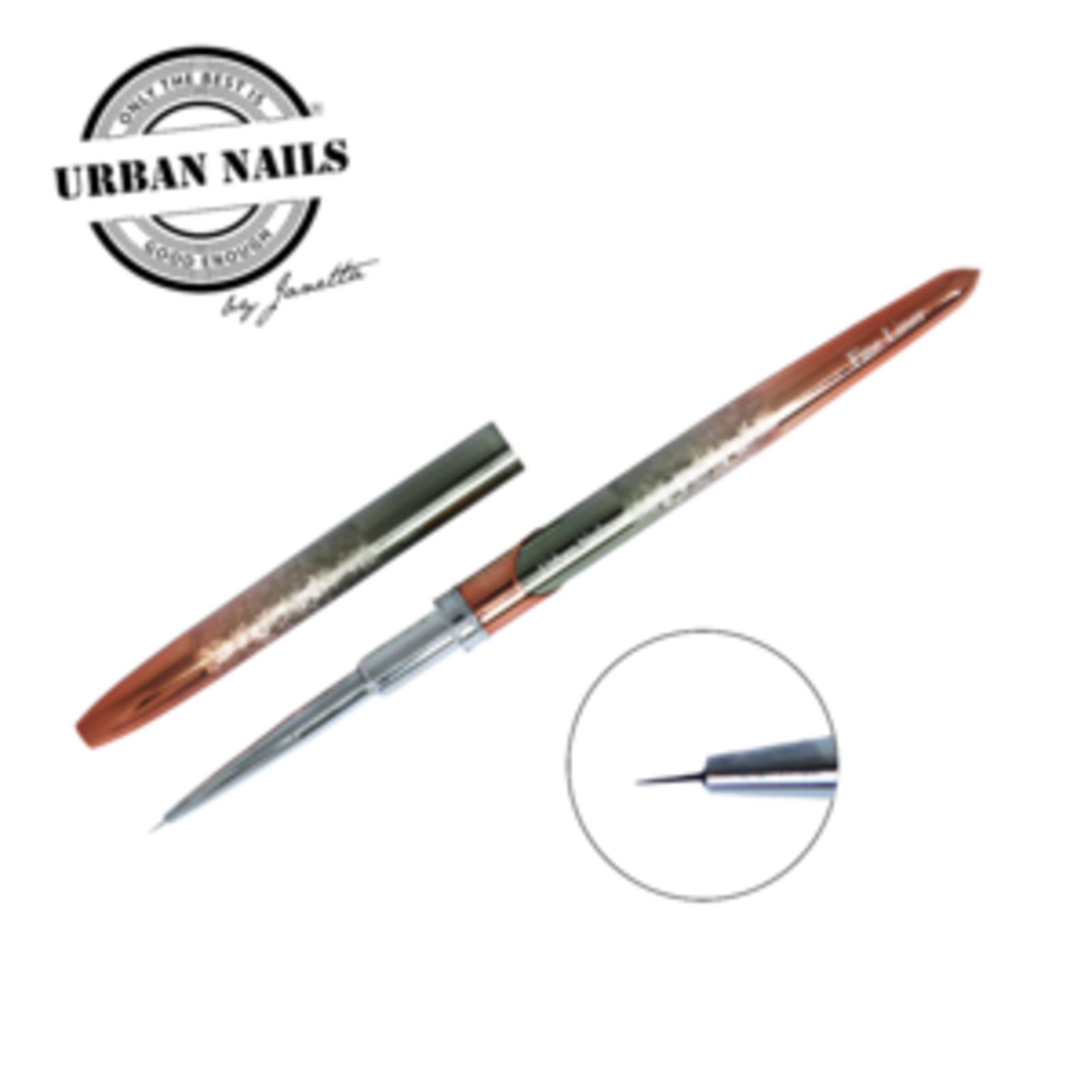 Urban nails Rosegold Ultra Fine Liner Penseel