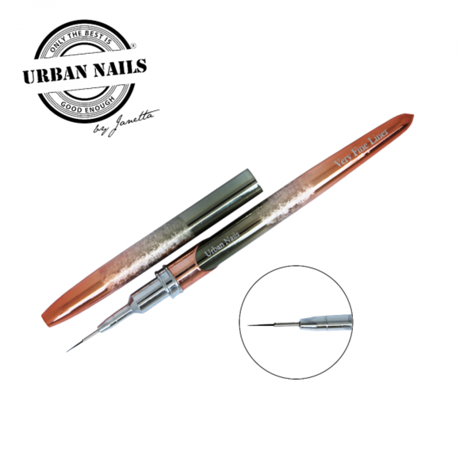 Urban nails Rosegold Very Fine Liner Penseel