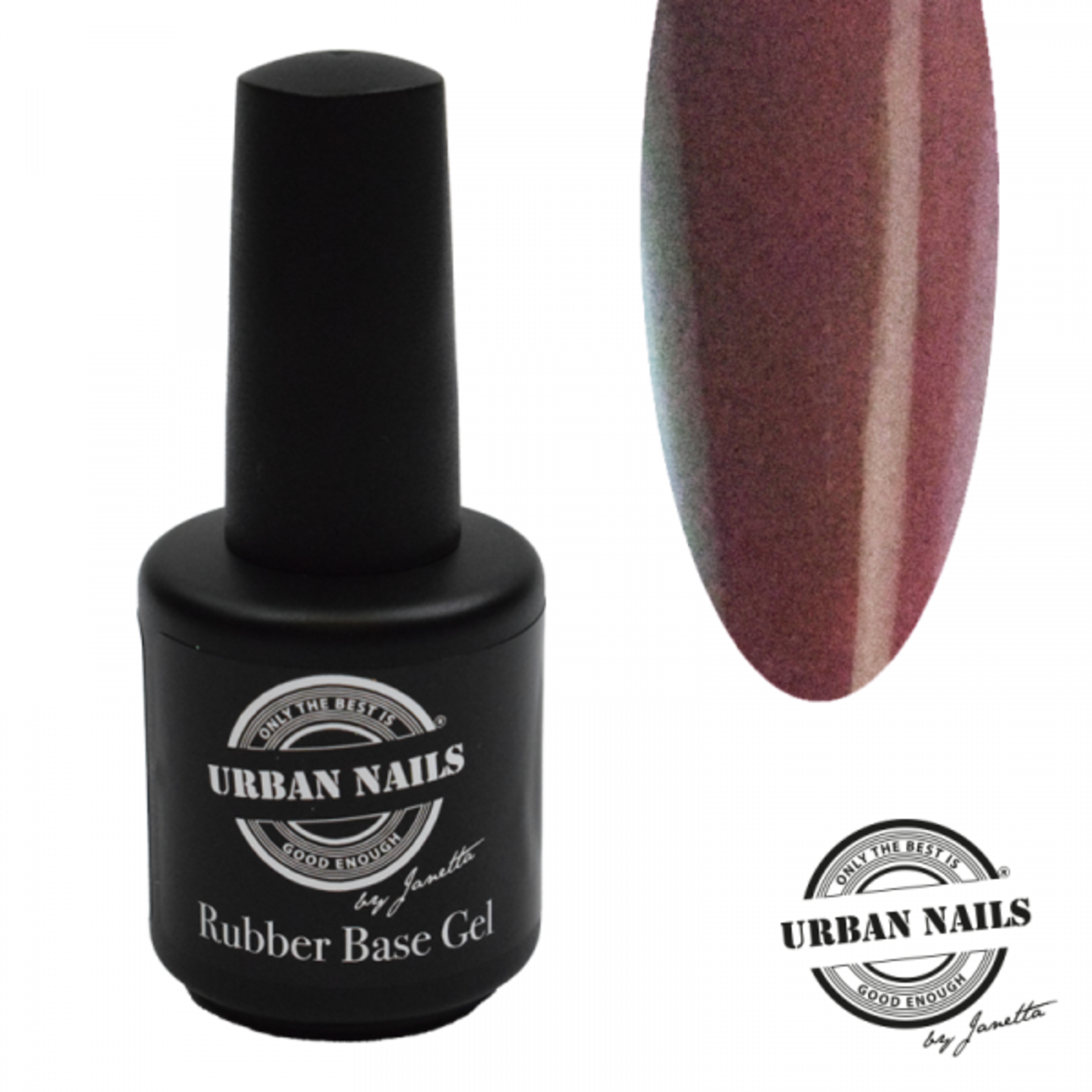 Urban nails Rubber Base Gel  Plum