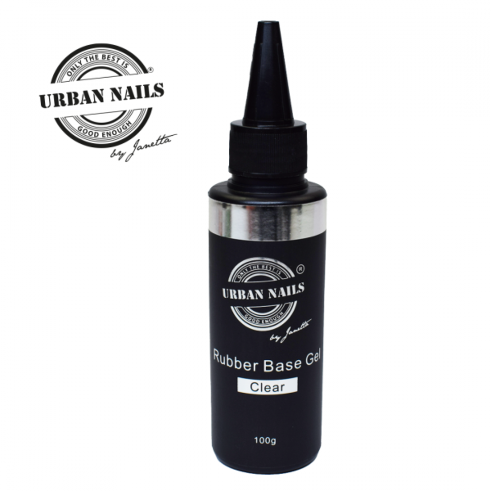 Urban nails Refill Rubber Base Gel  Clear 100ml