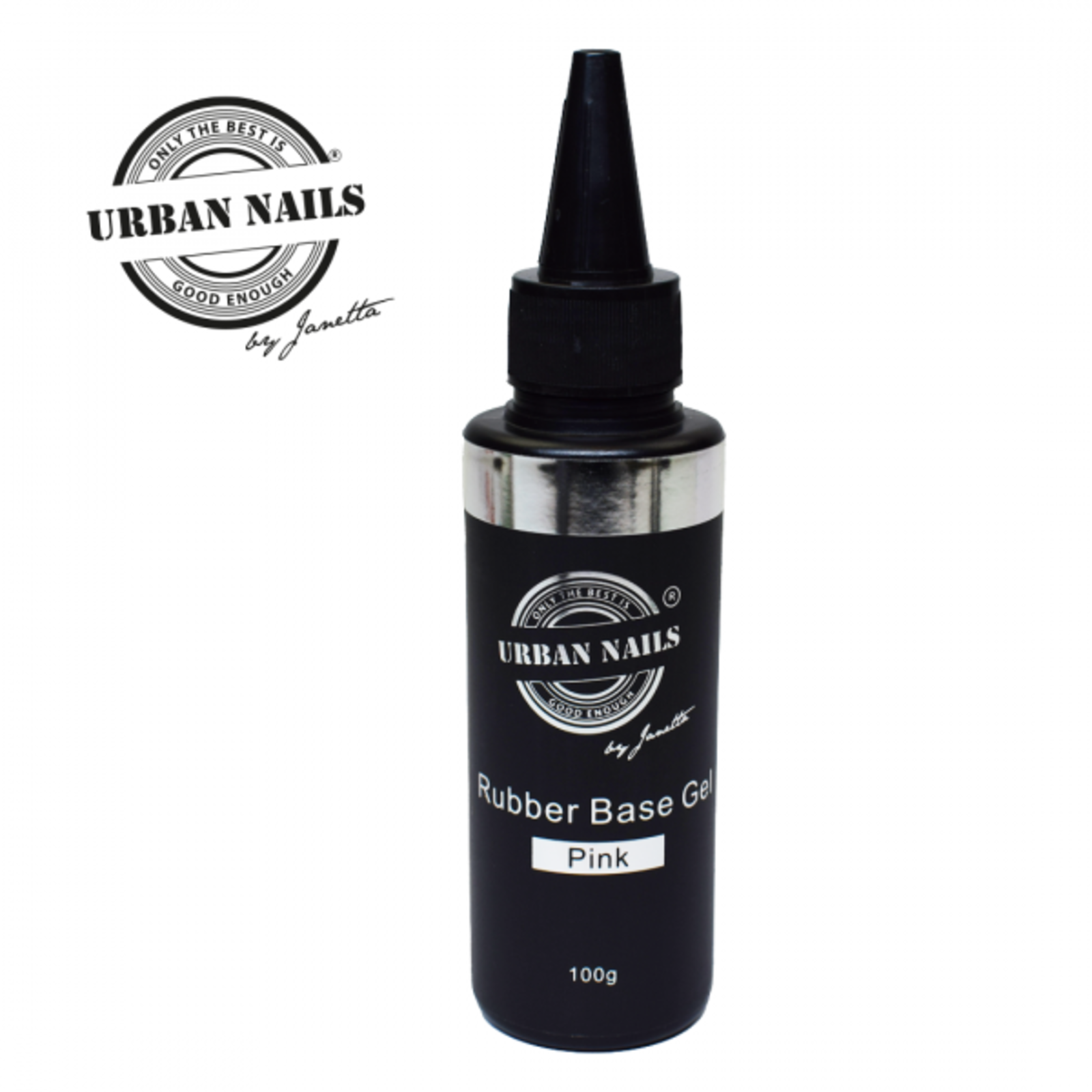 Urban nails Rubber Base Gel Refill 100ml Pink