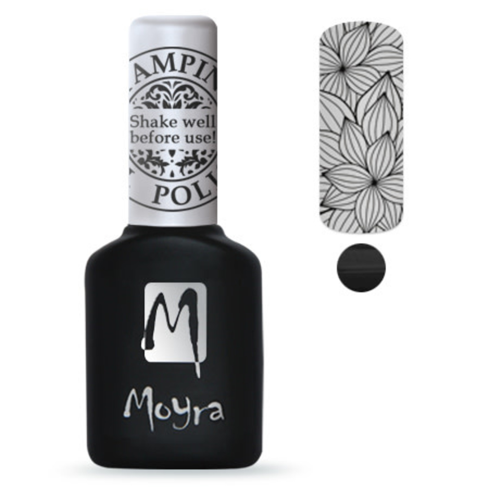 Moyra Moyra Stamping Gel pPolish SPG01 Black