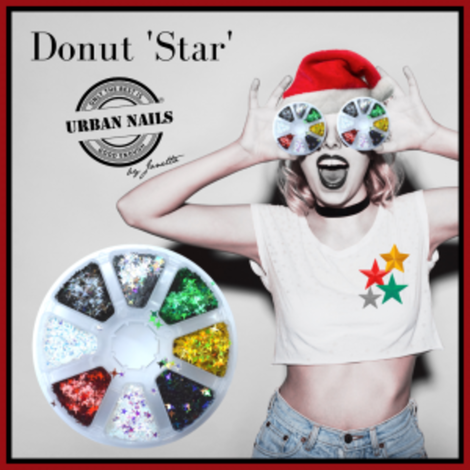 Urban nails Donut star