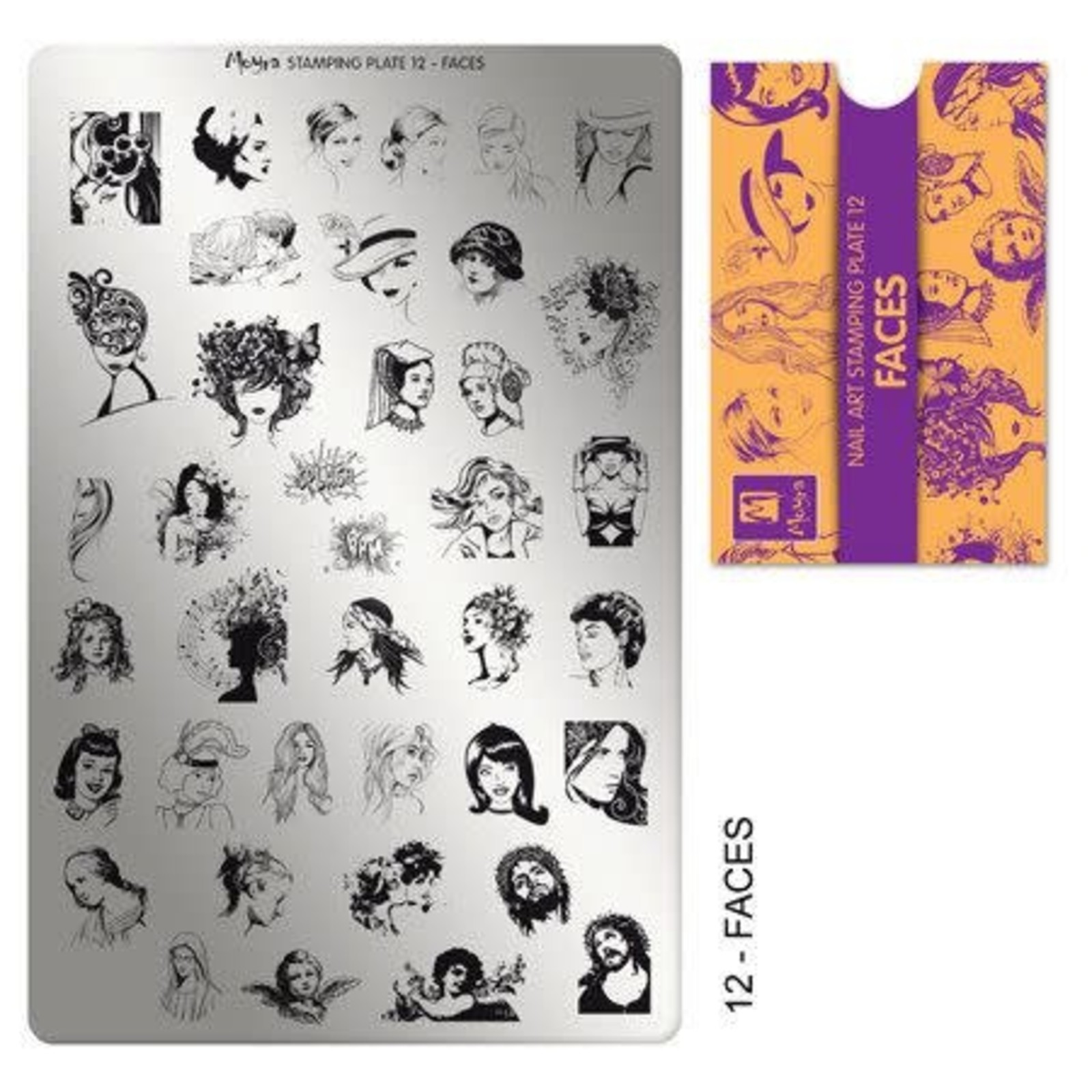 Moyra Moyra stamping plate 12 faces