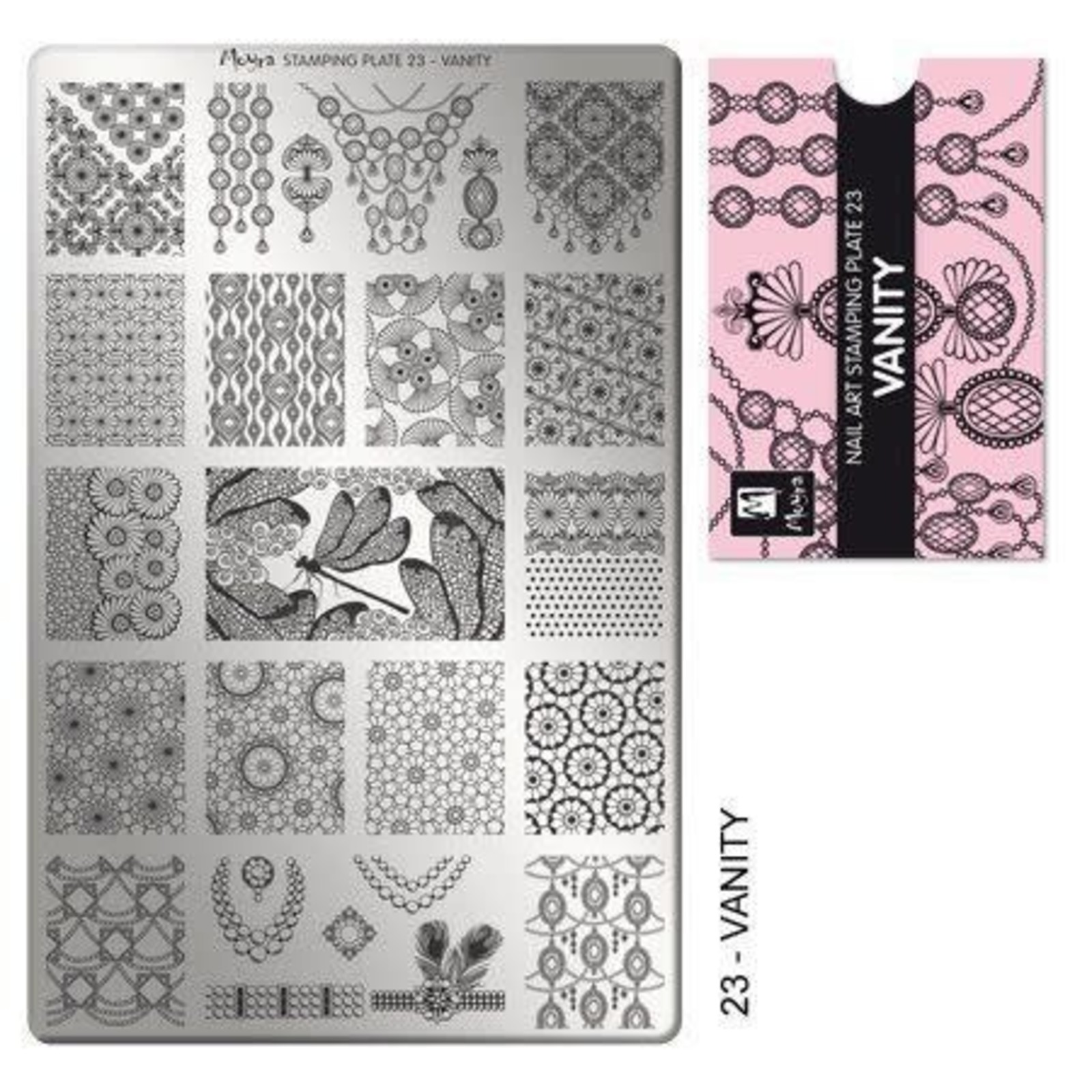 Moyra Moyra Stamping Plate 23 Vanity