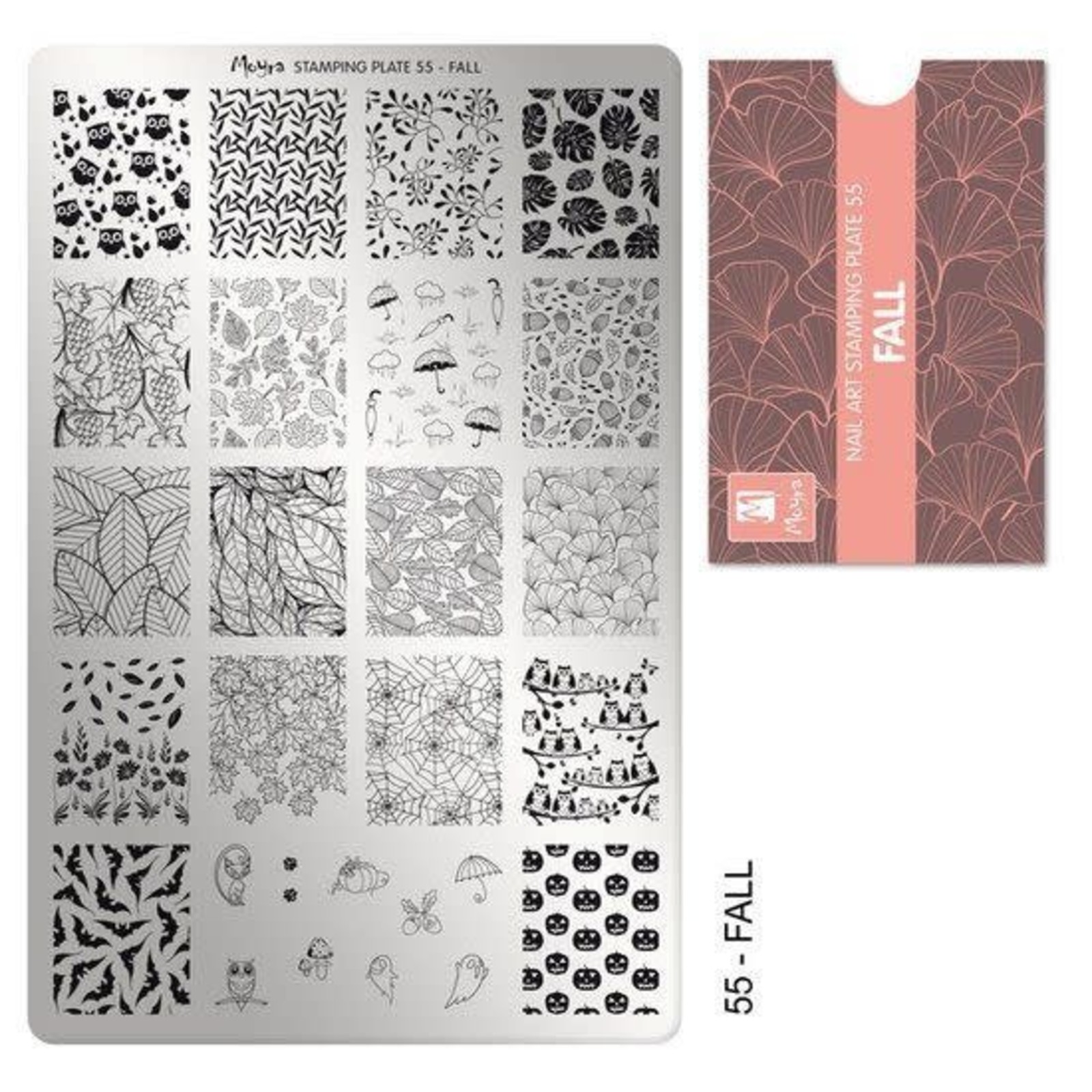 Moyra Moyra stamping plate 55 fall