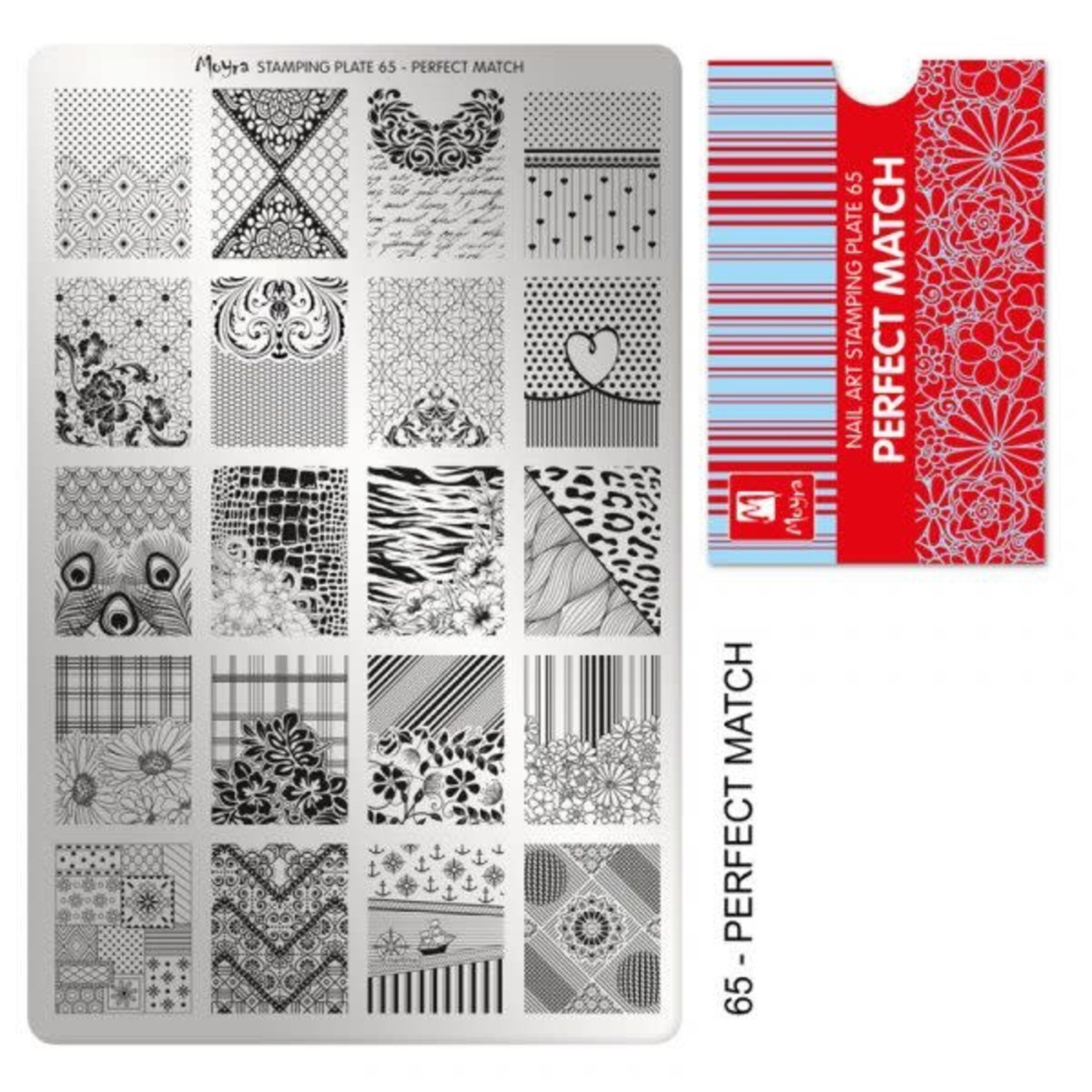 Moyra Moyra Stamping Plate 65 Perfect Match