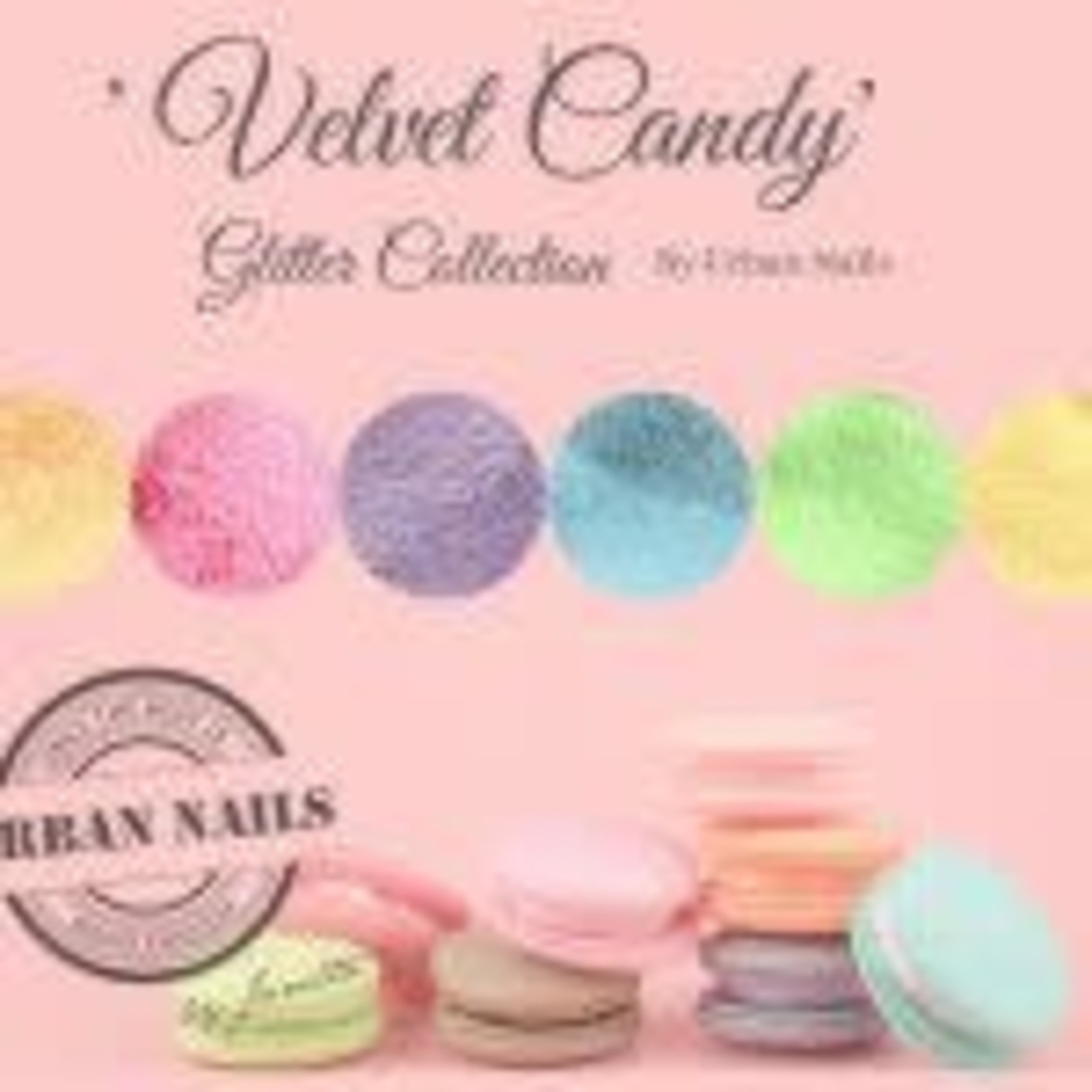 Urban nails Velvet candy glitter collection