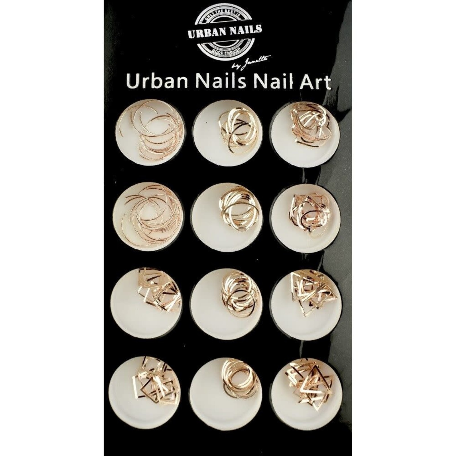 Urban nails Urban nails charms rose gold