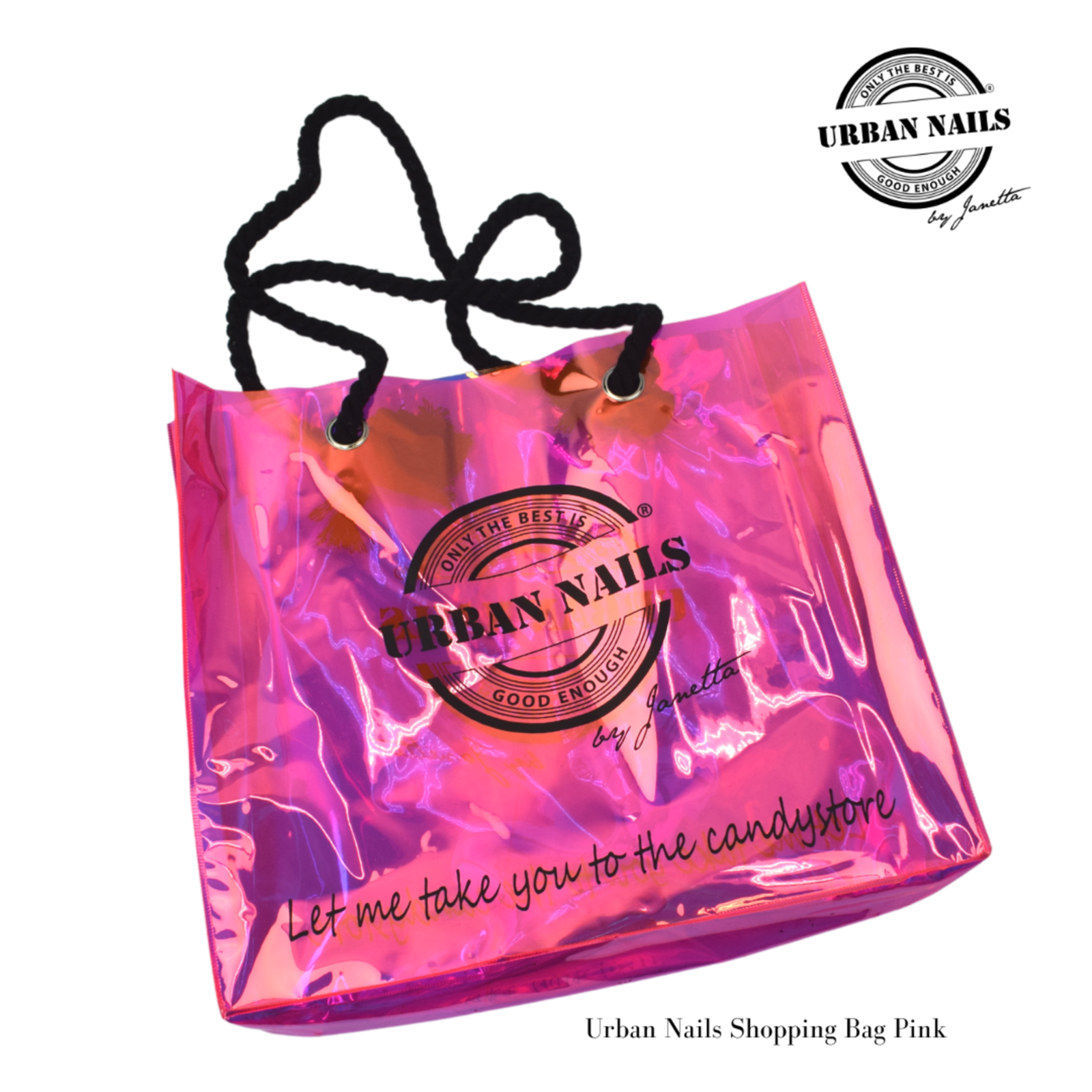 Urban nails Urban Nails Shopping Bag Pink