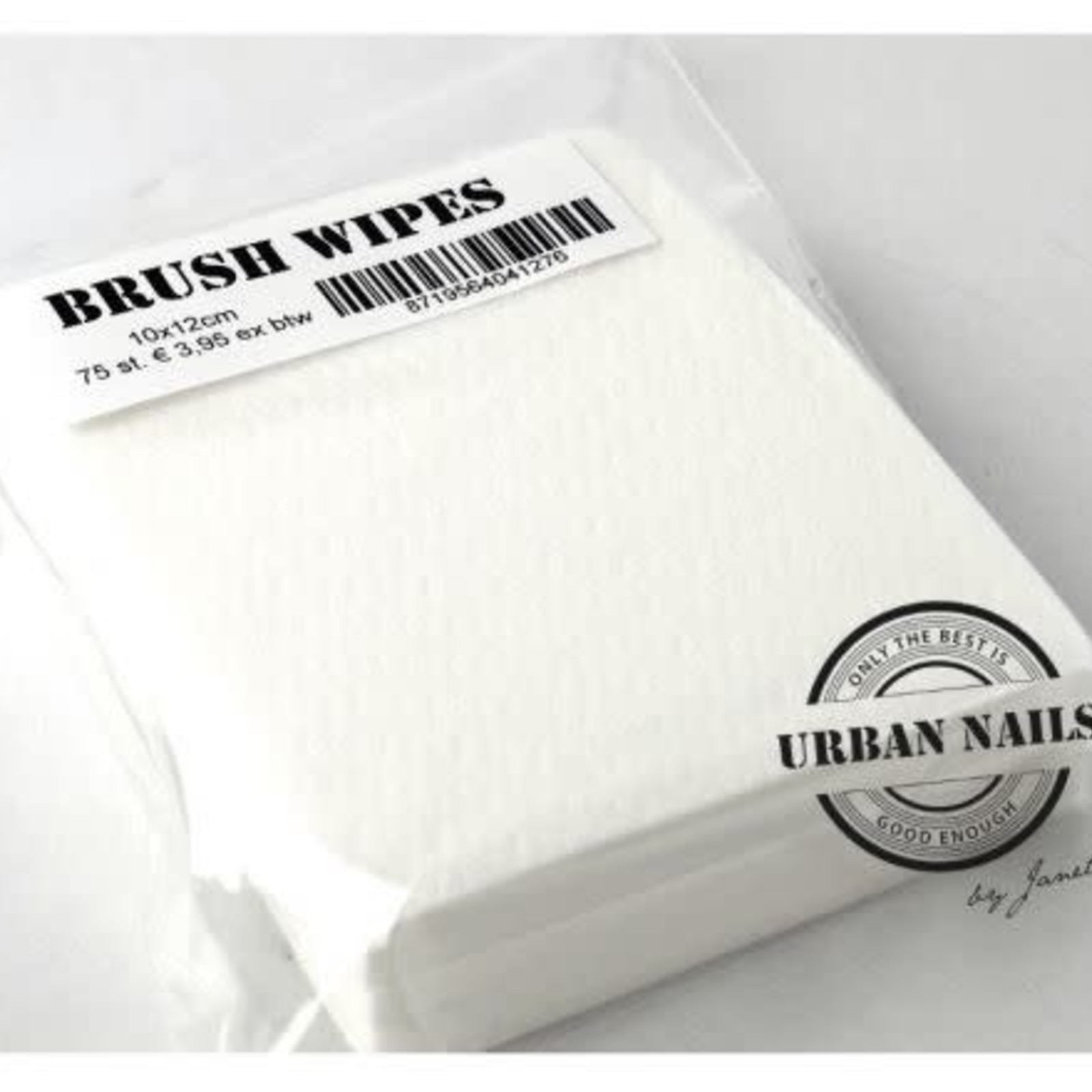 Urban nails Brush wipes 10x12 cm  150 stuks