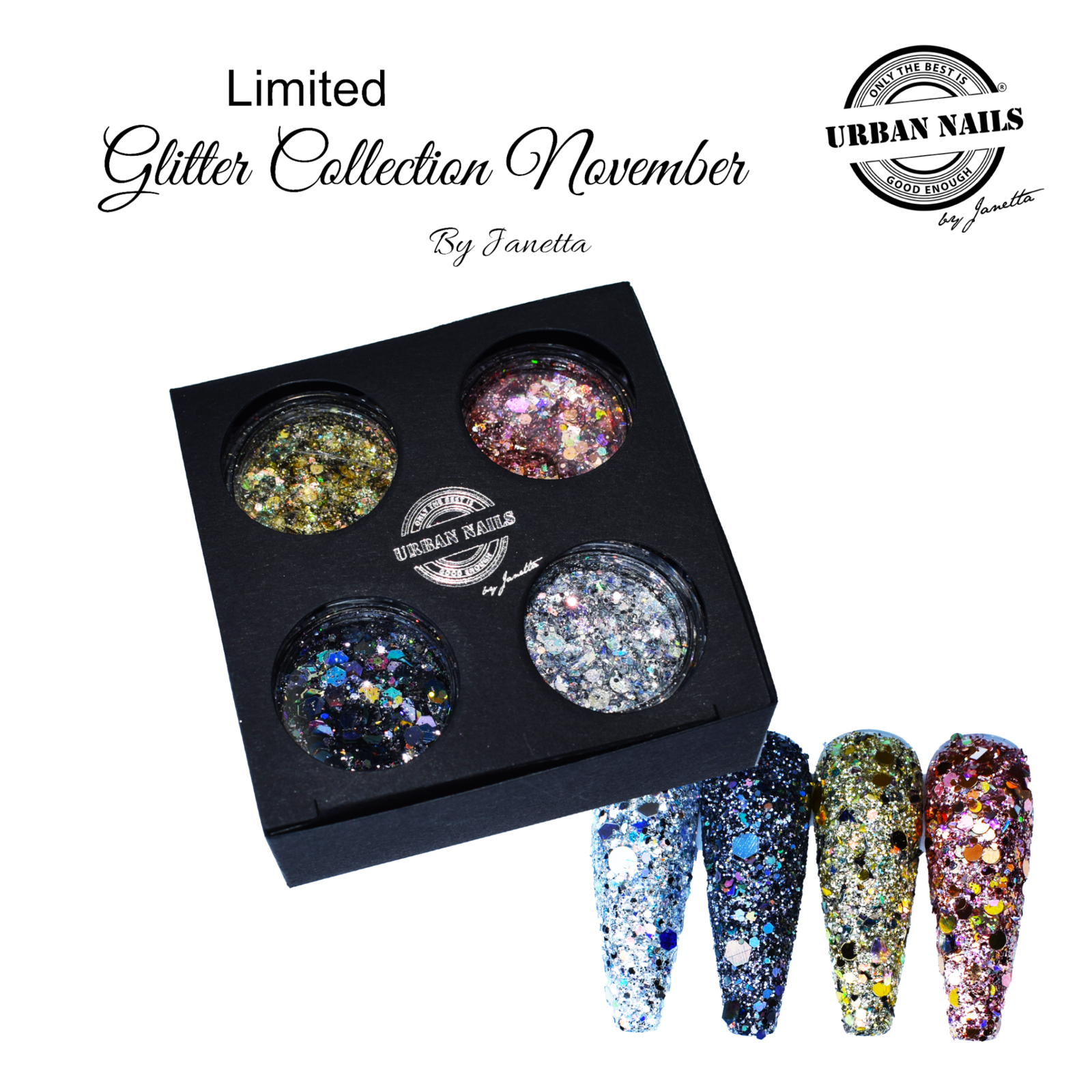 Urban nails Glitter Collection november