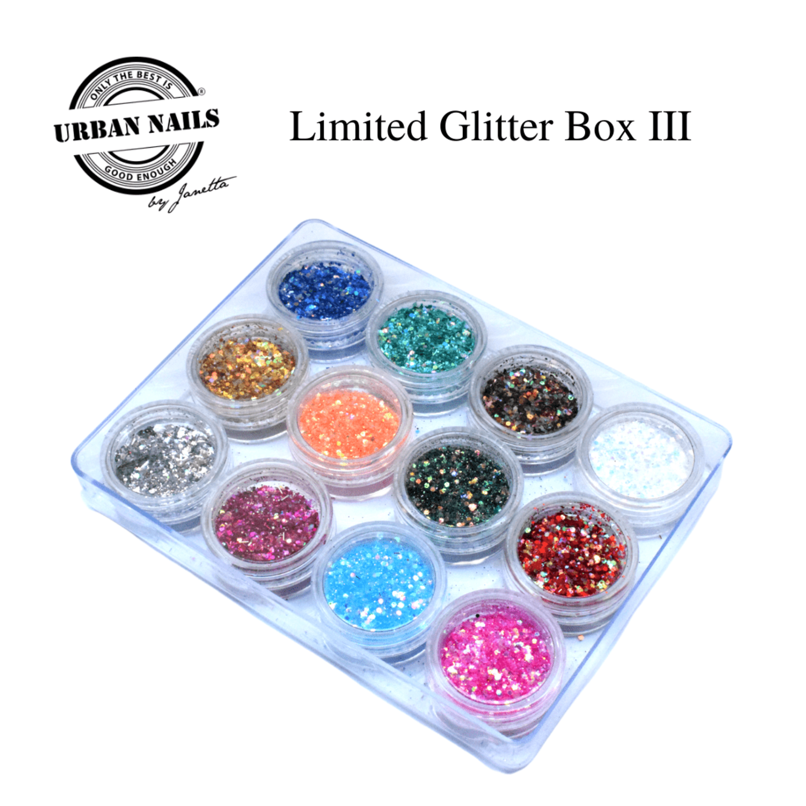 Urban nails Limited glitterbox lll