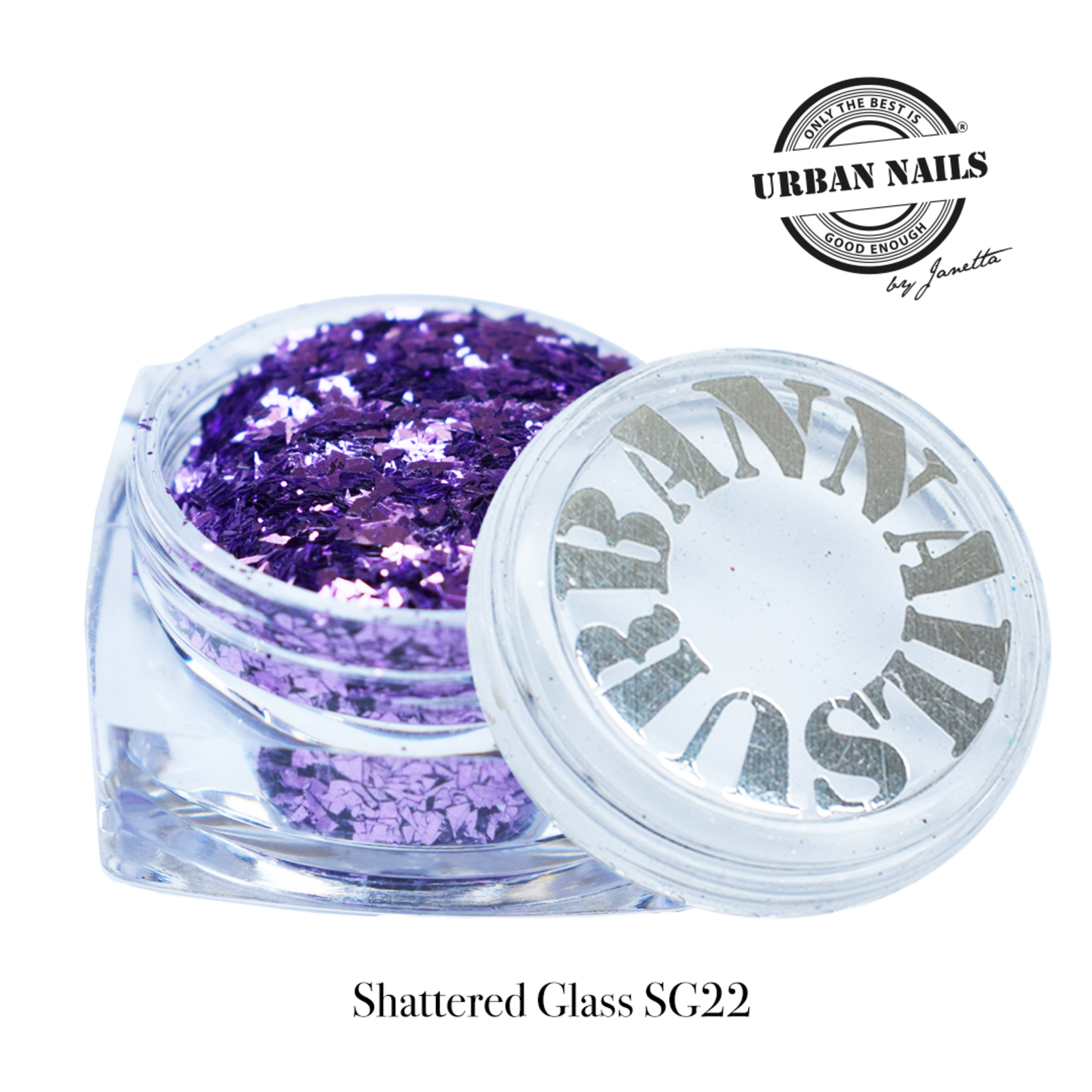 Urban nails Shattered Glass SG22 lichtpaars