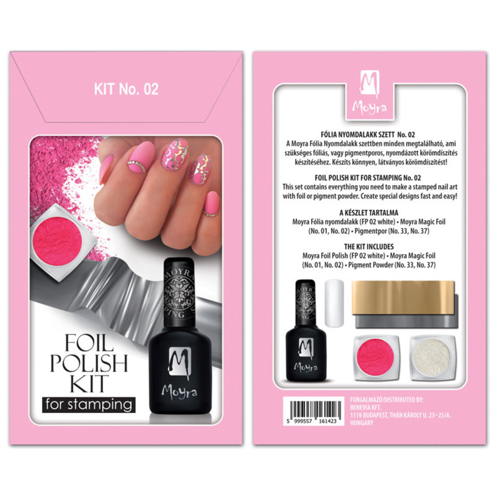 Urban nails Foil polish starterskit 02