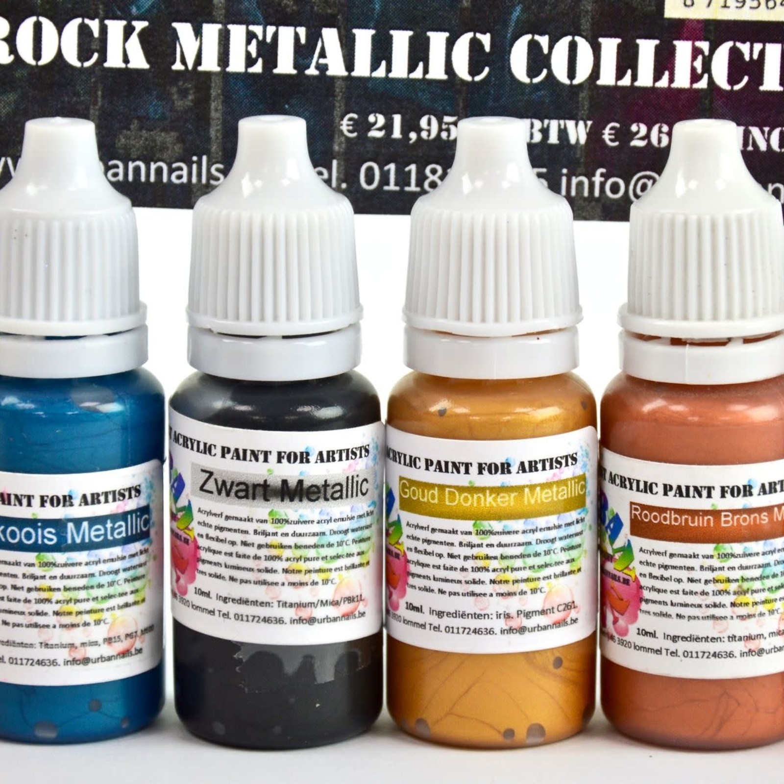 Urban nails Pure Paint Collection Rock Metallic