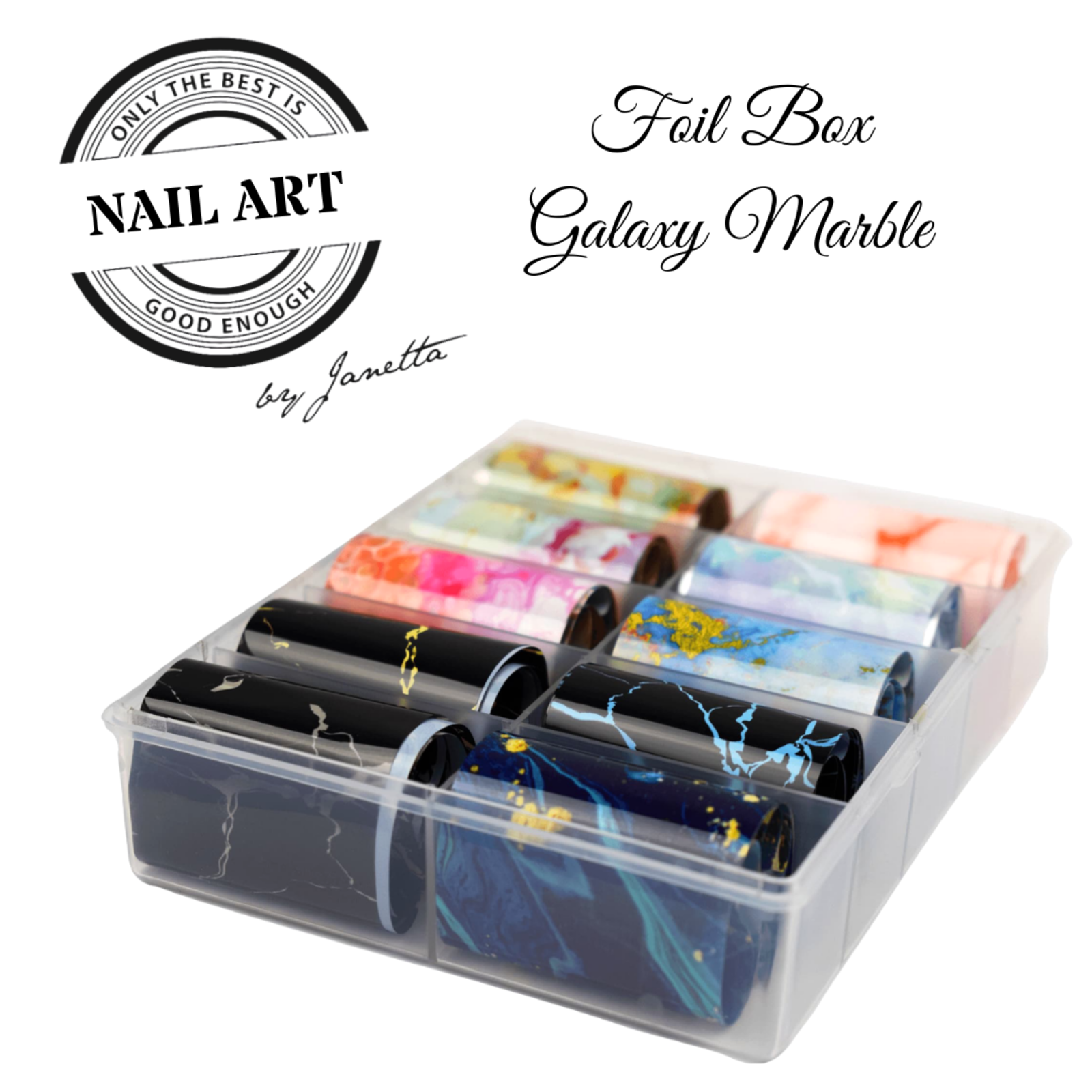 Urban nails Foil box galaxy marble