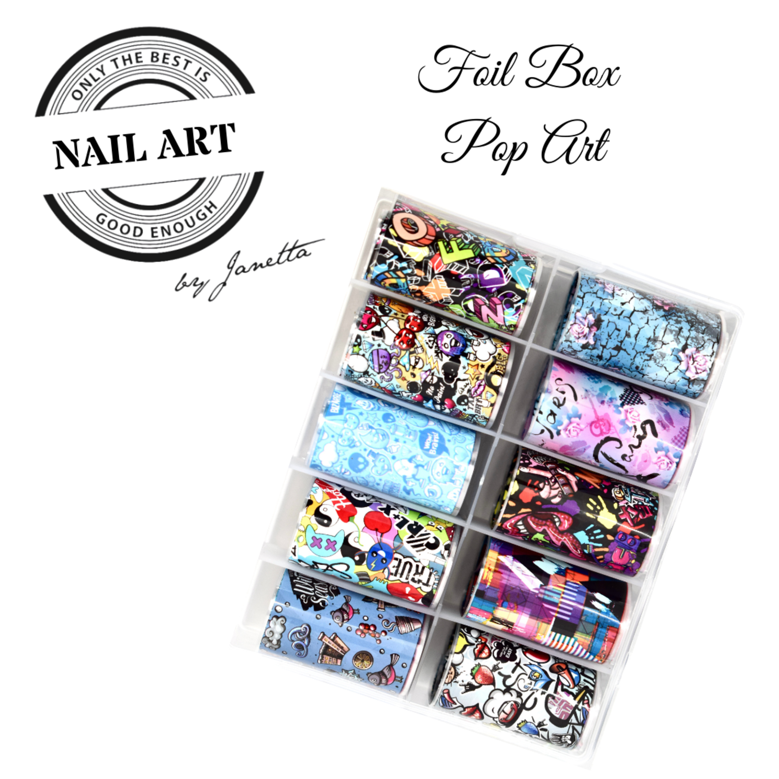 Urban nails Foil box pop art