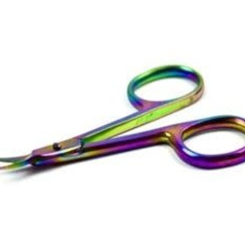 Cuticle Scissor Curved (Rainbow)