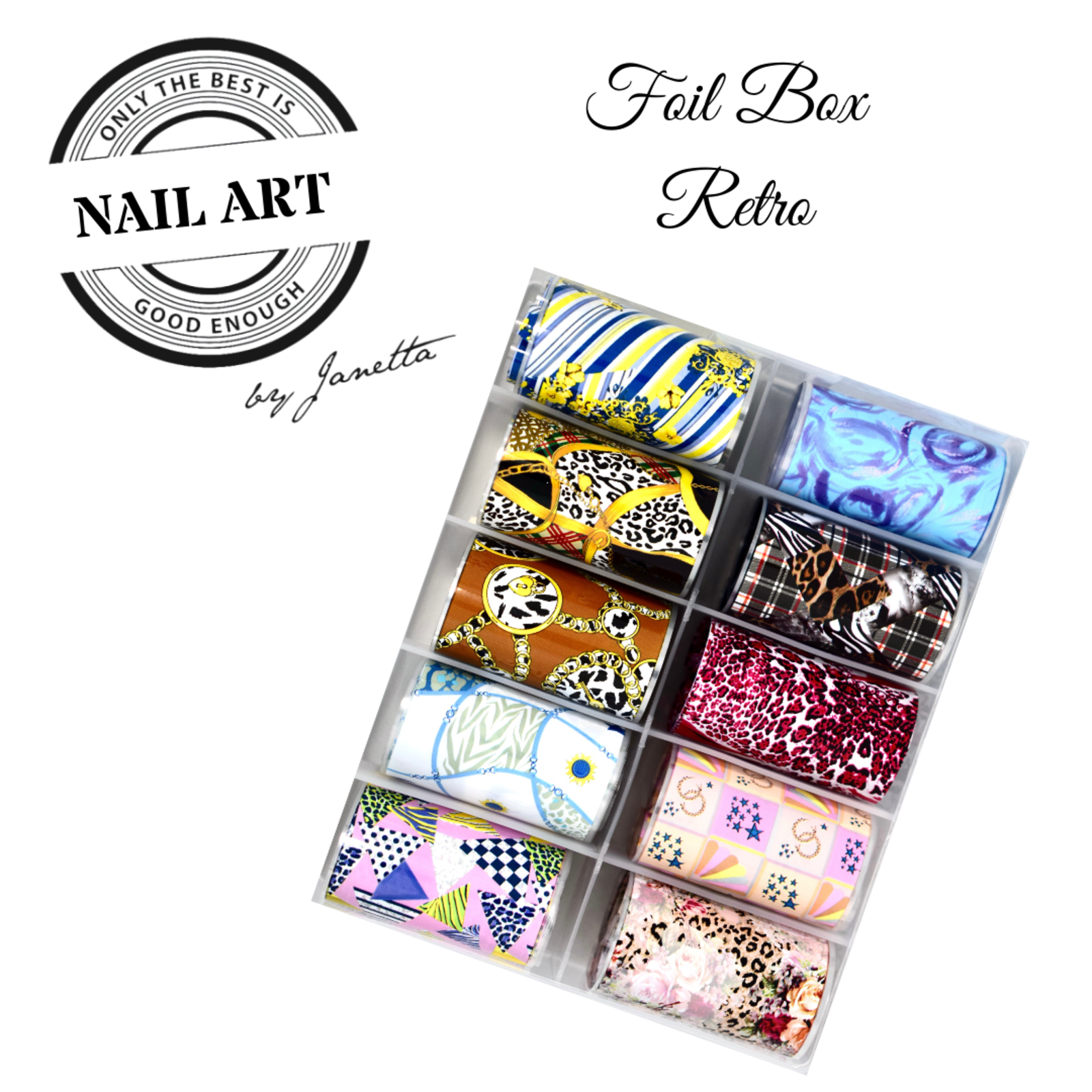 Urban nails Foil box retro