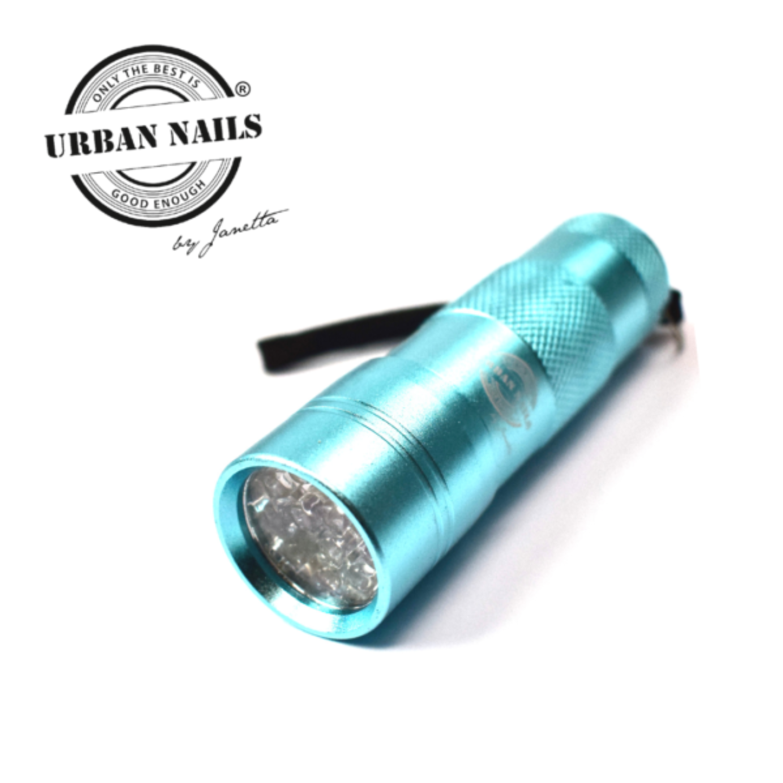 Urban nails Flashlight uv - led black / mini uv lampje blue