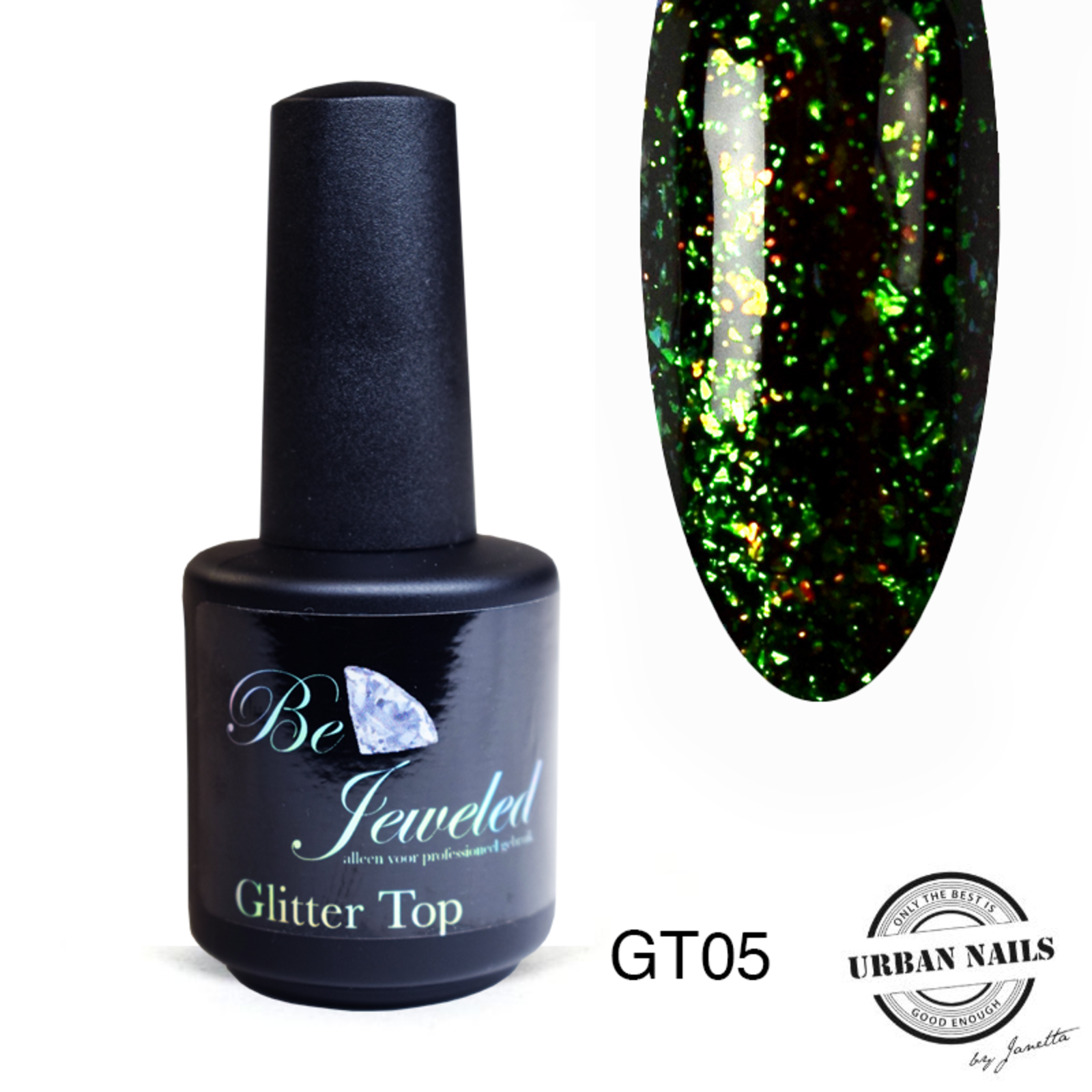 Urban nails Glitter Top Gel GT5