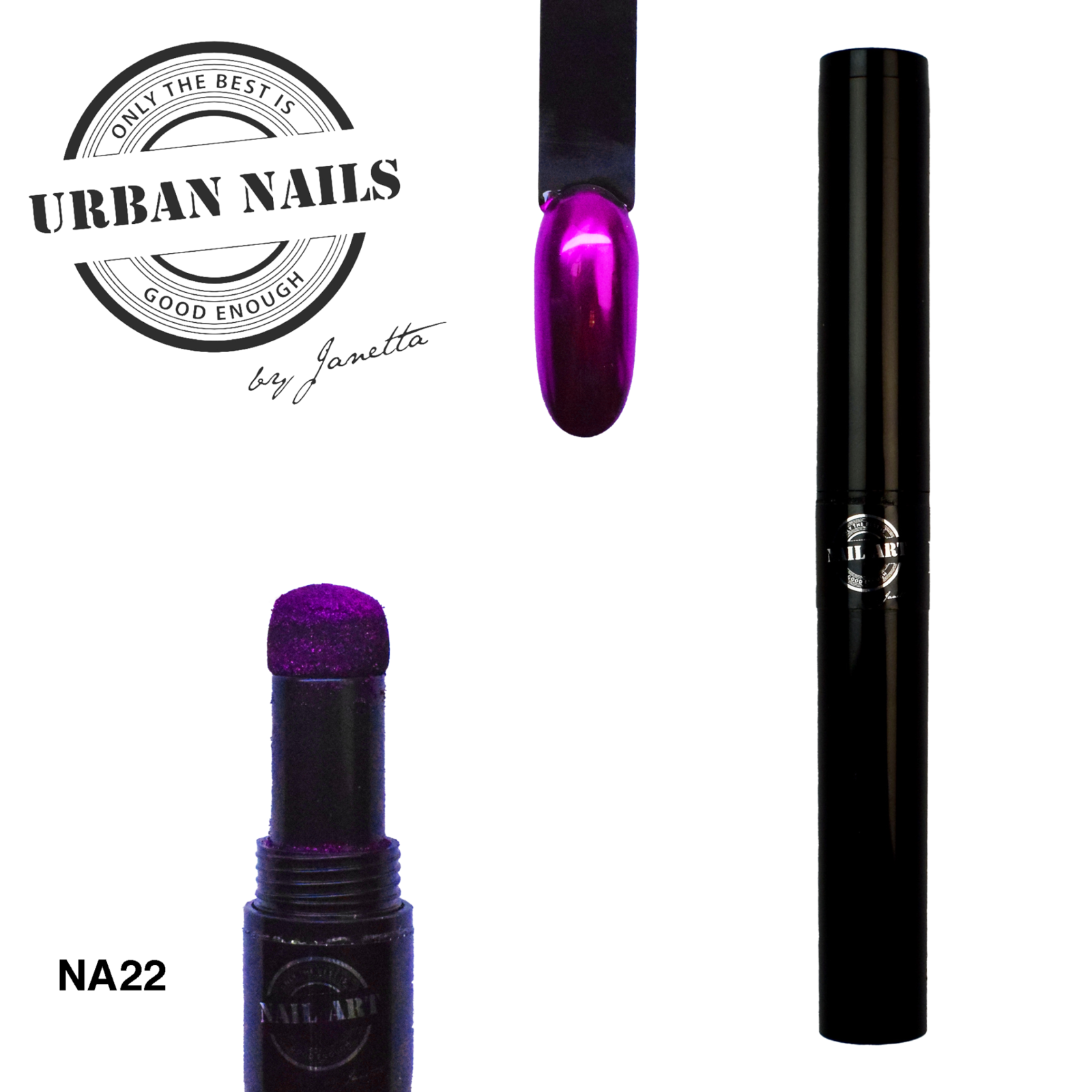 Urban nails Chrome in a pen NA 22