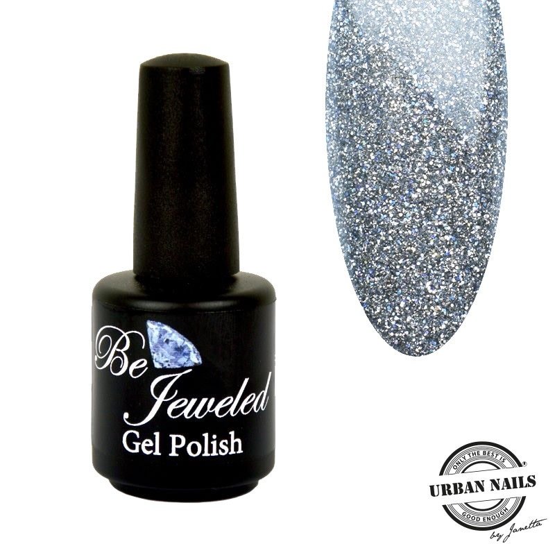 Be Jeweled Gel Polish Reflective 01 silver 15 ml