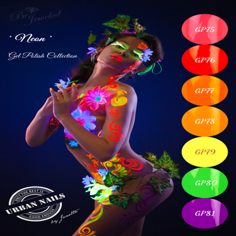 Be Jeweled Neon Gel Polish collection