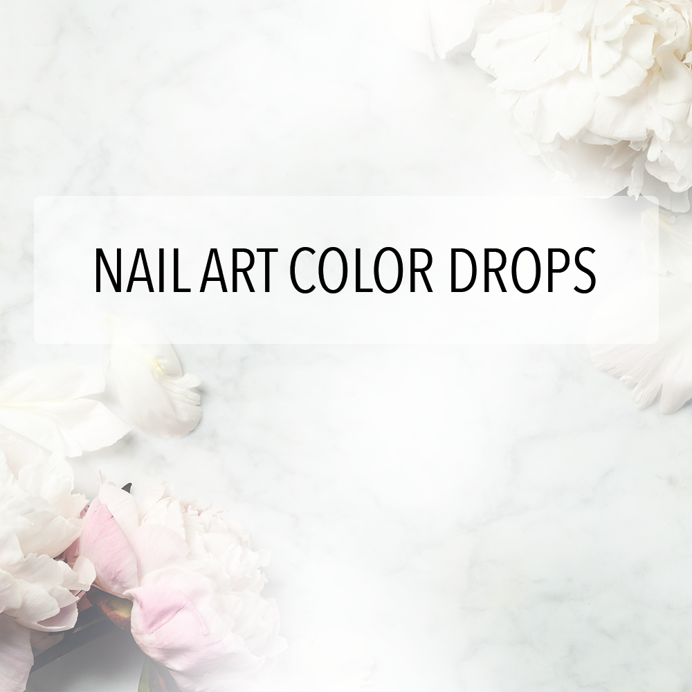 Nail Art Color drops