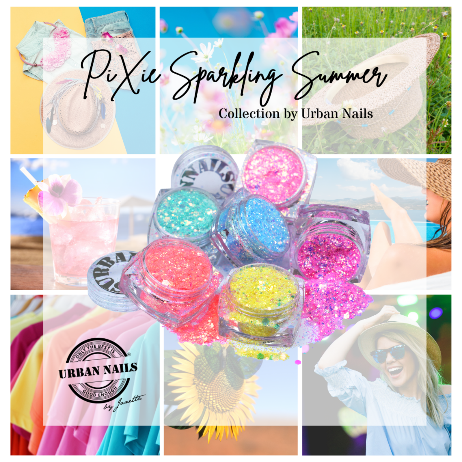Urban nails Pixi Sparkling Summer collection
