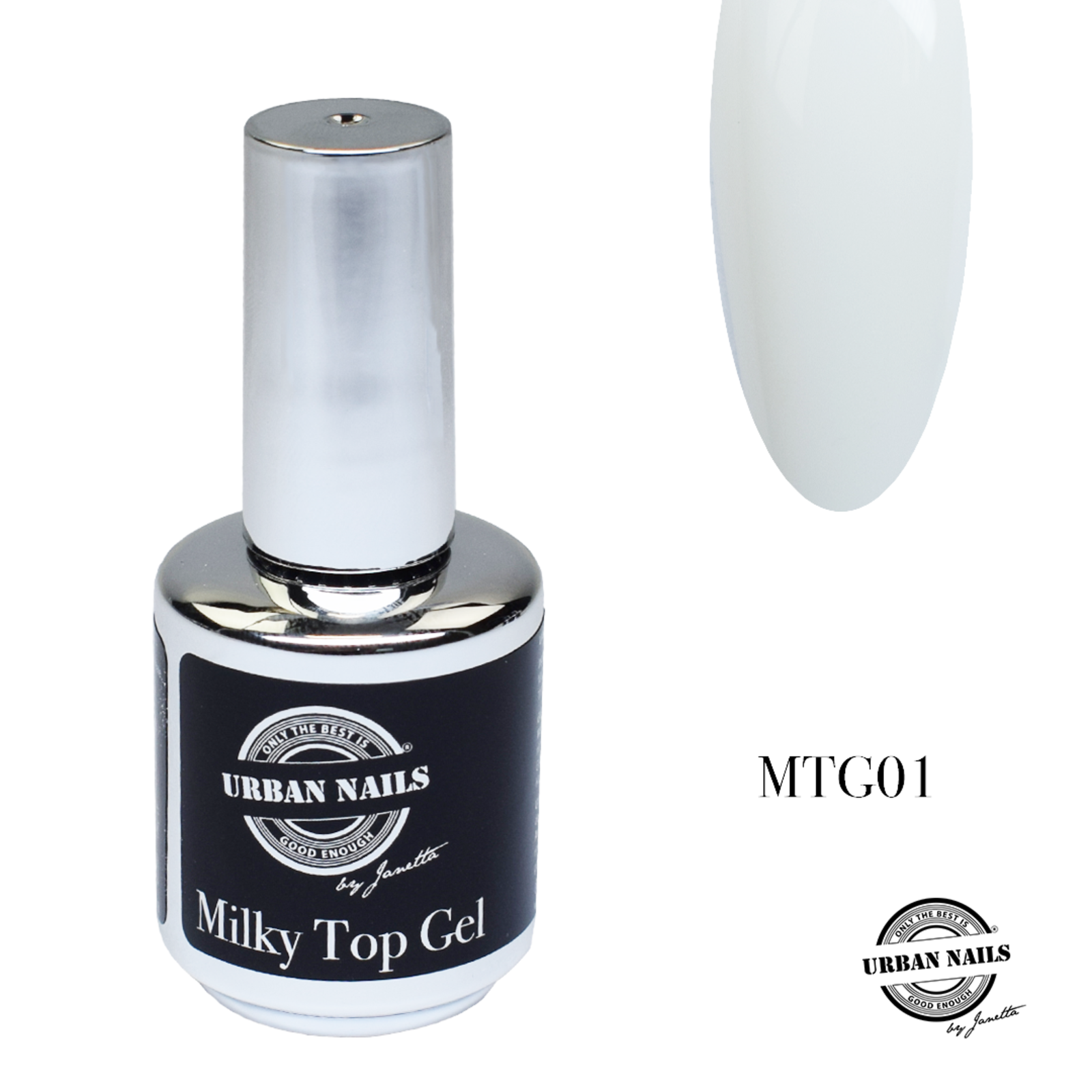 Urban nails Milky Top Gel MTG01