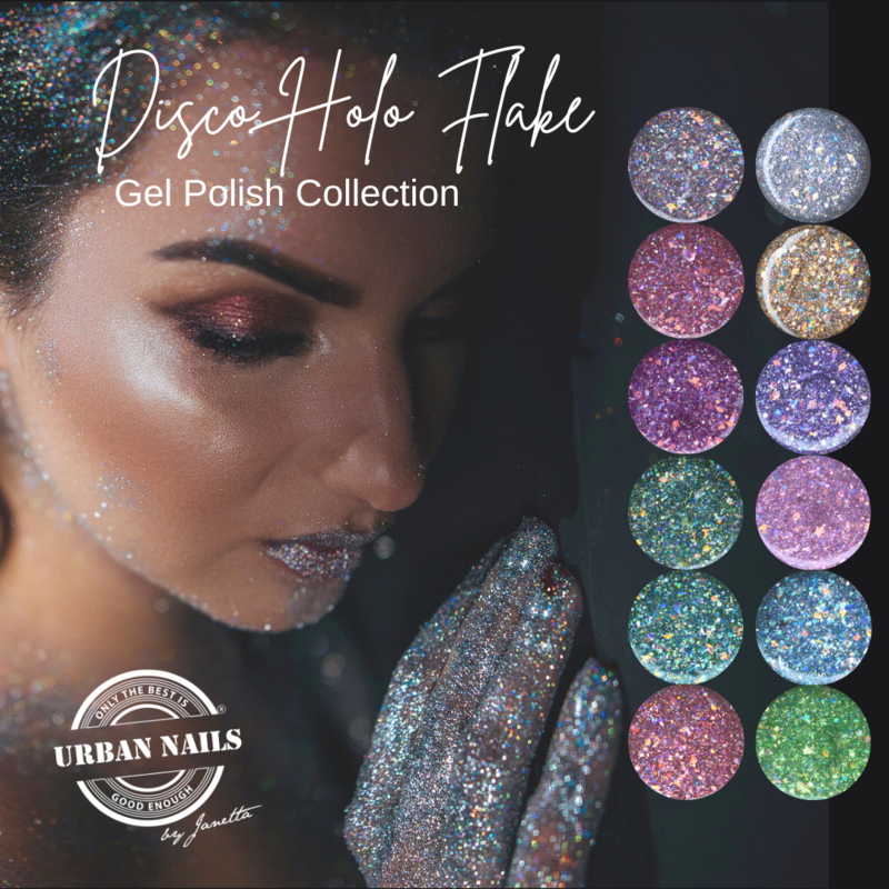 Disco Holo Flake Gel Polisish Collection